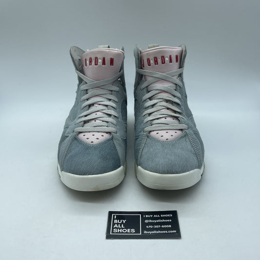 Size 10.5 - Air Jordan 7 Retro SE Hare 2.0 Grey Pink Suede (CT8528-002)