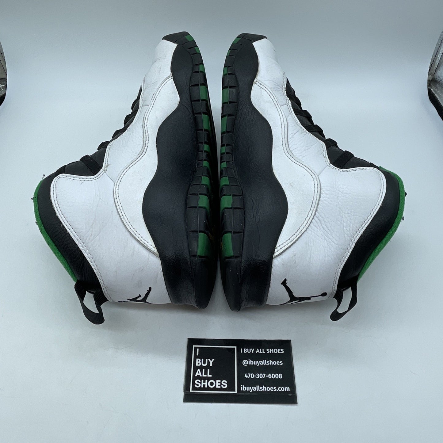 Size 12 - Air Jordan 10 Retro 2019 Seattle Green White Leather (310806-137)
