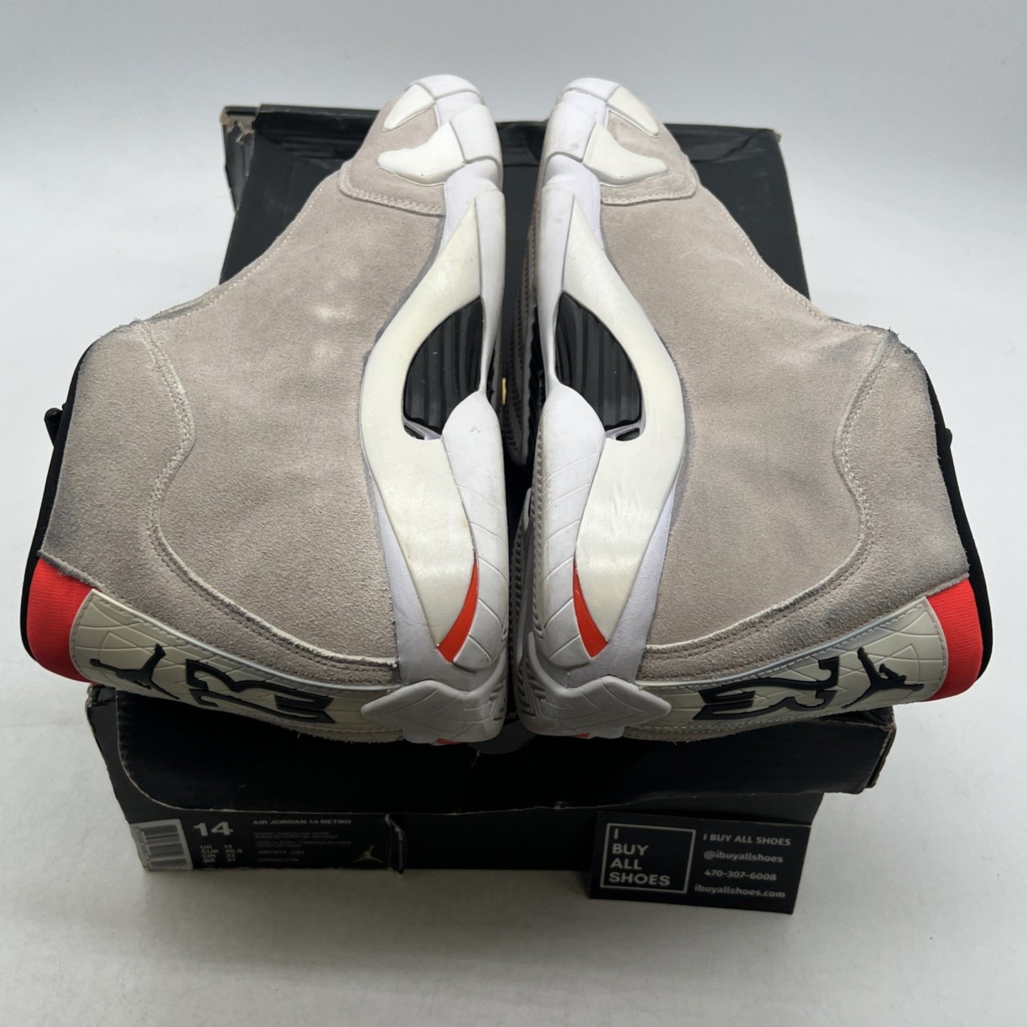 Size 14 - Air Jordan 14 Retro Desert Sand (487471-021)