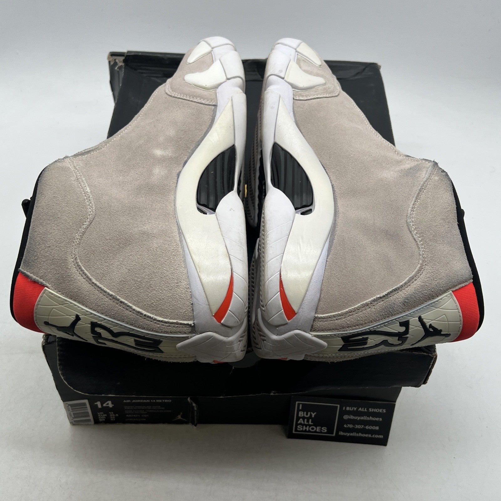 Size 14 - Air Jordan 14 Retro Desert Sand (487471-021)