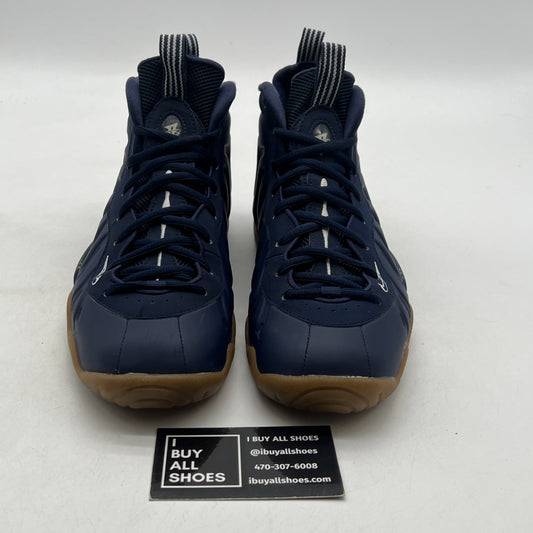 Size 6.5Y - Nike Little Posite One Mid Midnight Navy (644791-405)
