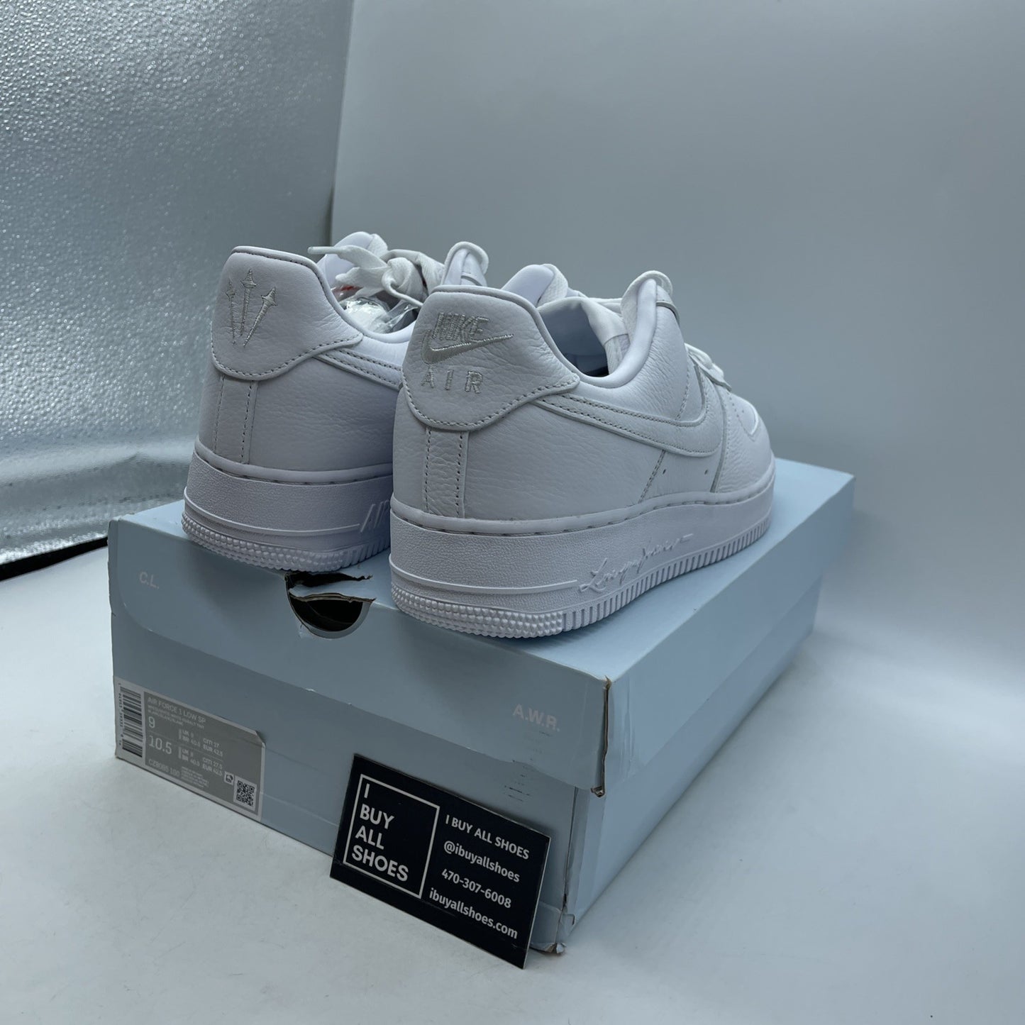 Size 9 - Nike Air Force 1 x NOCTA Low Certified Lover Boy (CZ8065-100)