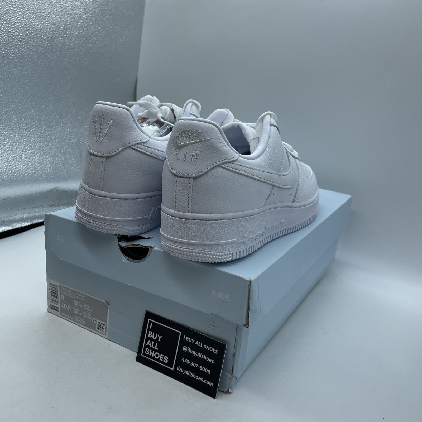 Size 9 - Nike Air Force 1 x NOCTA Low Certified Lover Boy (CZ8065-100)