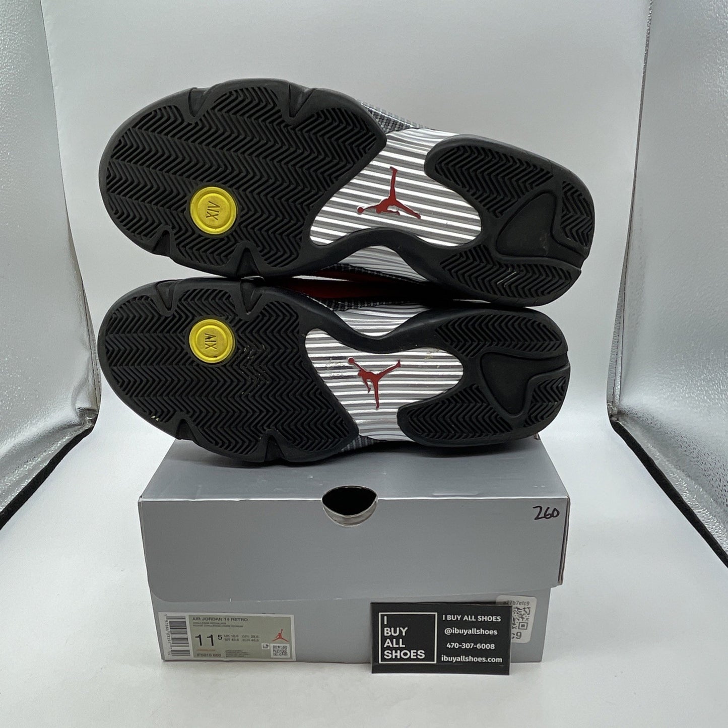 Size 11.5 - Air Jordan 14 Retro Ferrari (IF5015-600)