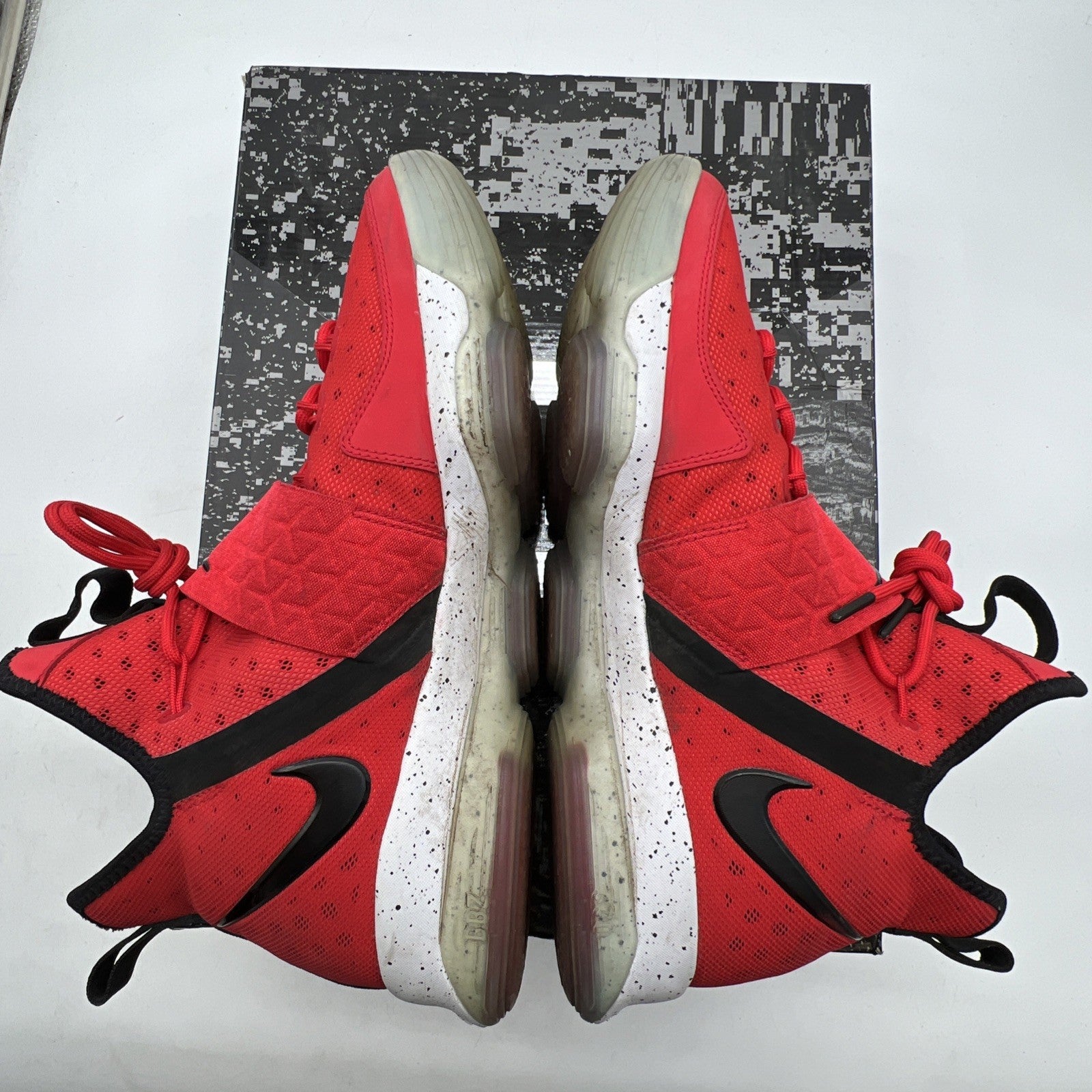 Size 12 - Nike LeBron 14 University Red (852405-600)