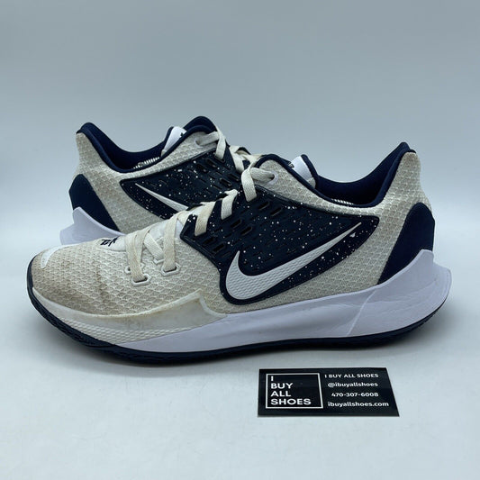 Size 12 - Nike Kyrie 2 TB Low College Navy Blue White Suede Leather (CN9827-110)