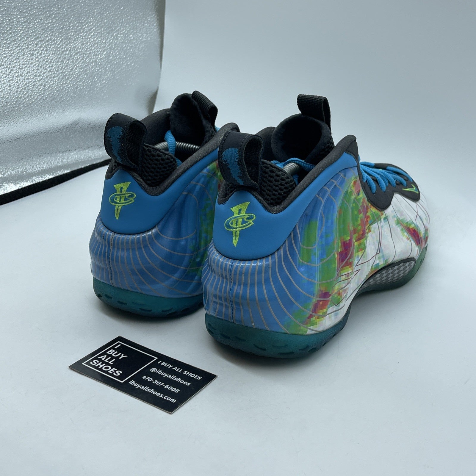 Size 11.5 - Nike Air Foamposite One PRM Weatherman Leather (575420-100)