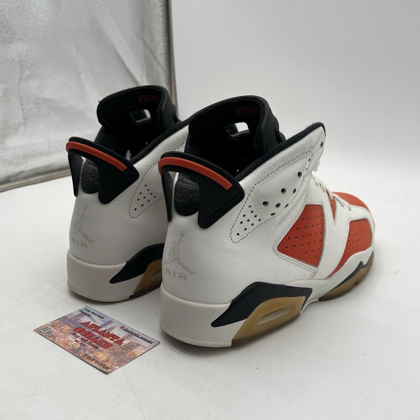 Size 8 - Air Jordan 6 Retro Gatorade White Leather Suede (384664-145)