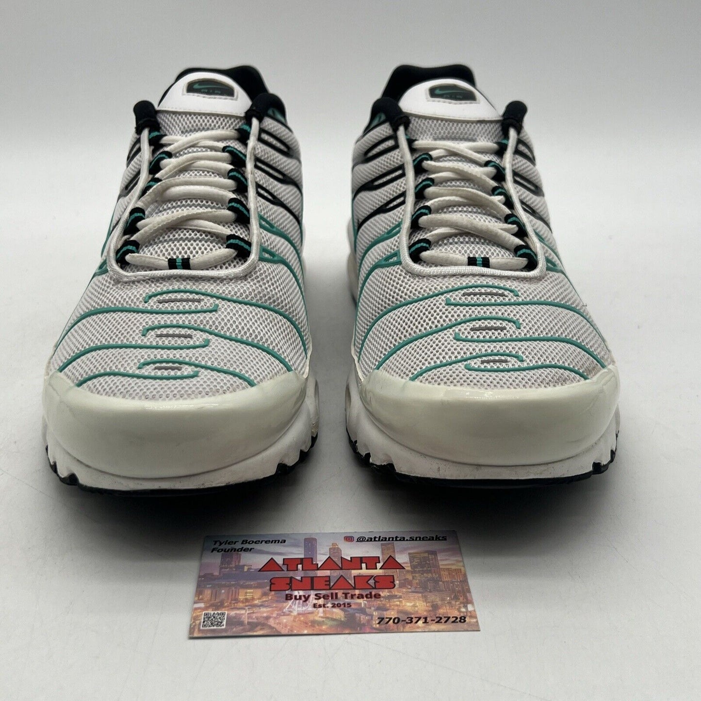 Size 12 - Nike Air Max Plus atmos Exclusive White Hyper Jade Black (604133-148)