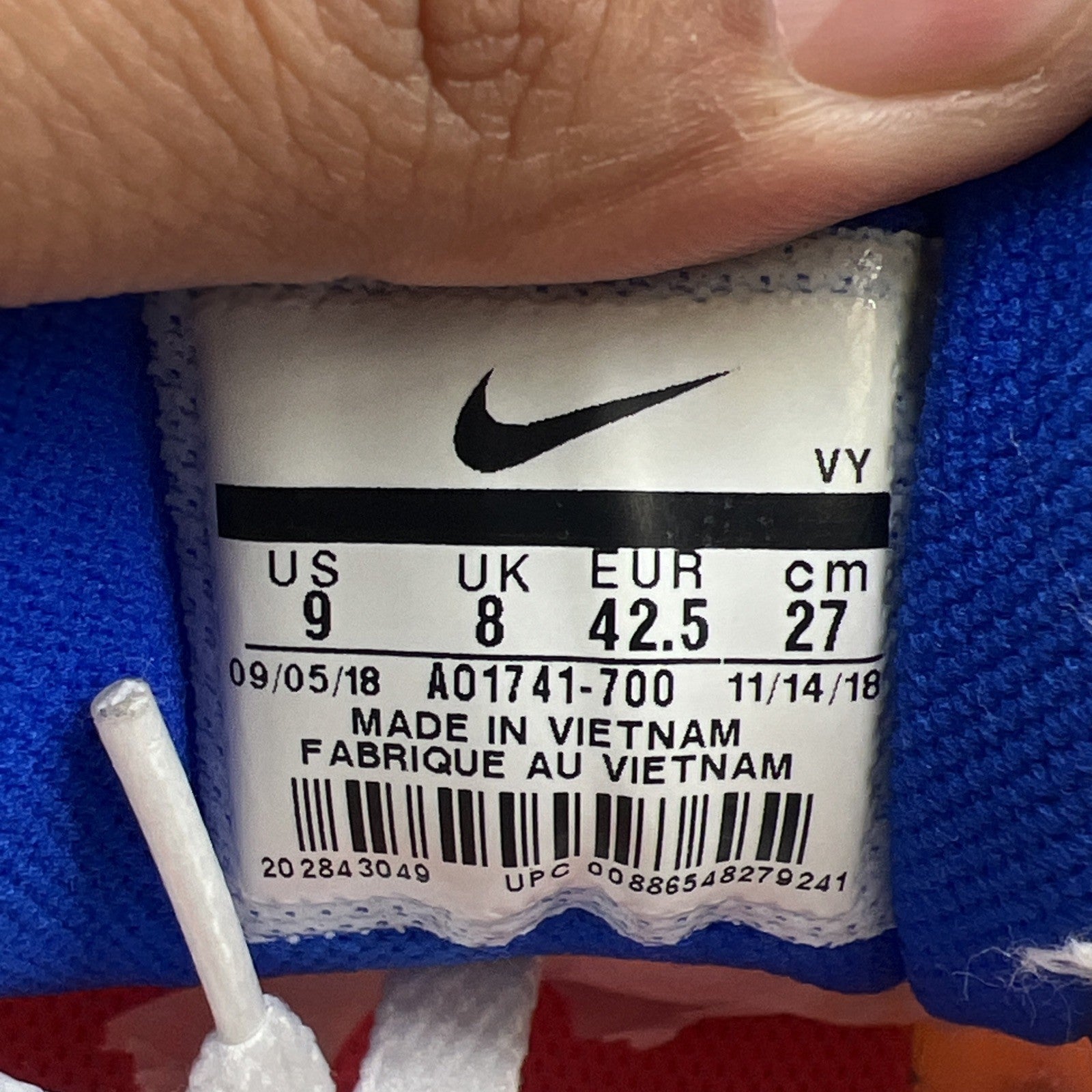 Size 9 - Nike Air Max 2 Light University Gold (AO1741–700)