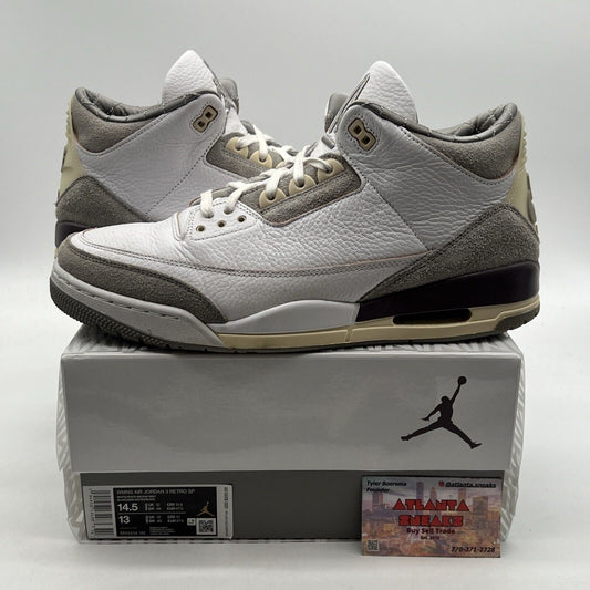 Size 14.5 - Jordan 3 Retro SP x A Ma Maniere Low Raised By Women W (DH3434-110)