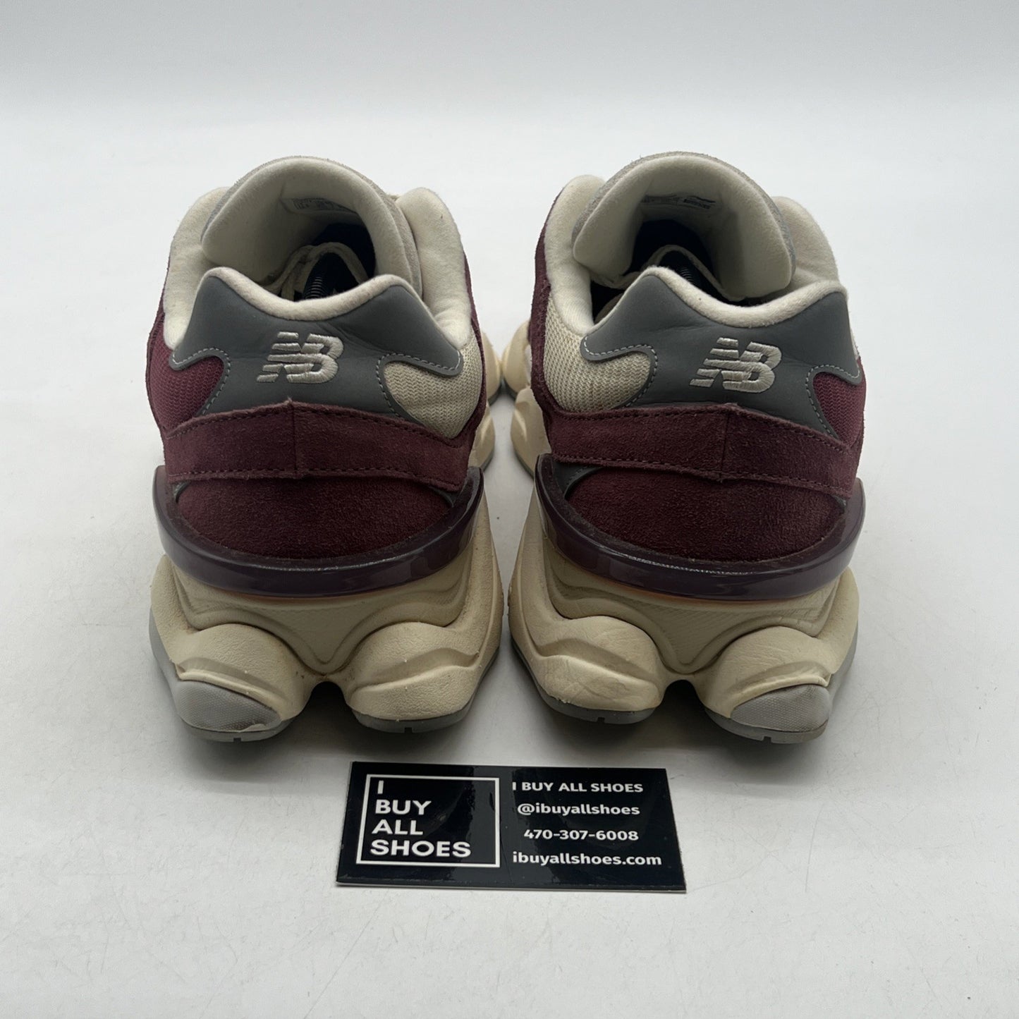 Size 12 - New Balance 9060 Washed Burgundy (U9060VNA)