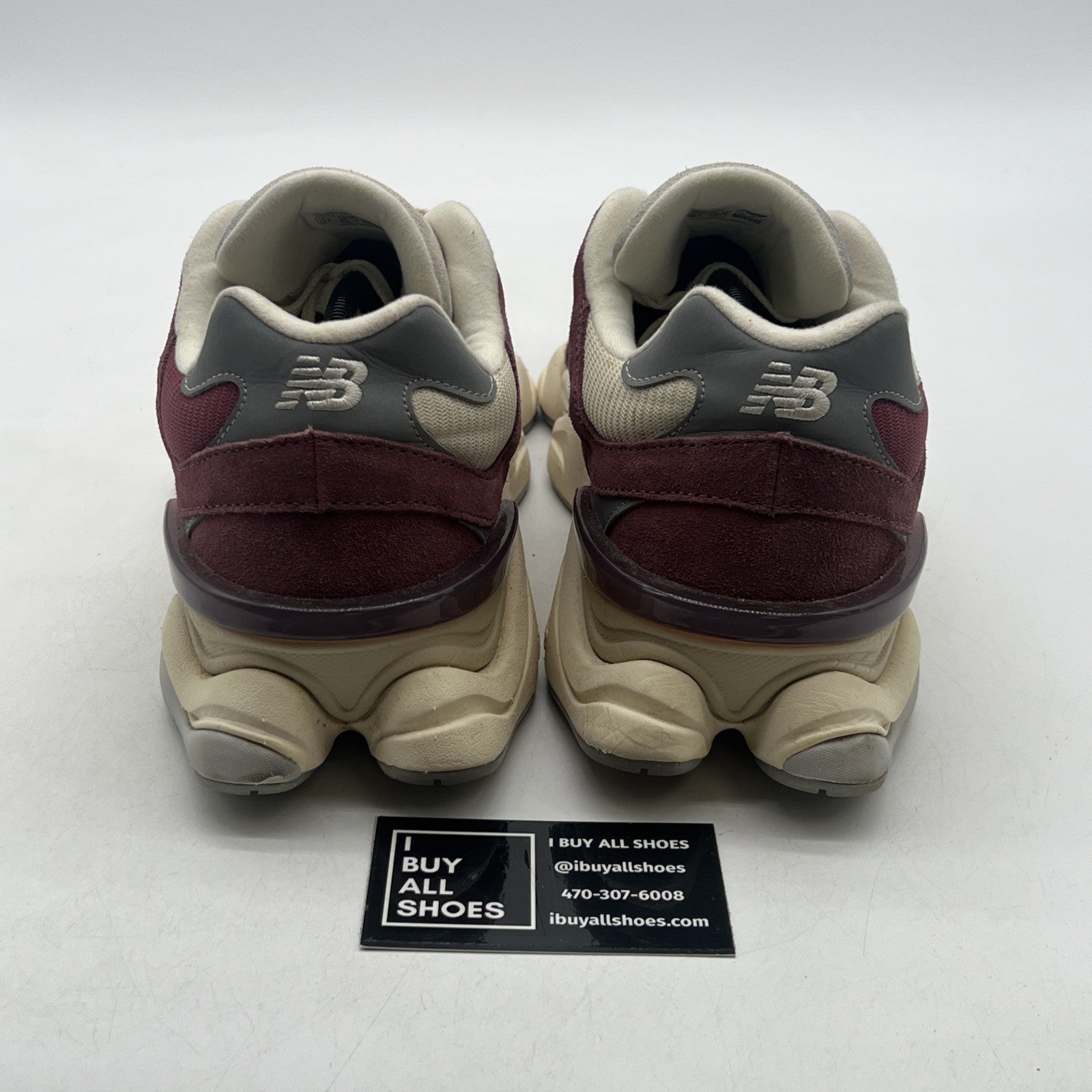 Size 12 - New Balance 9060 Washed Burgundy (U9060VNA)