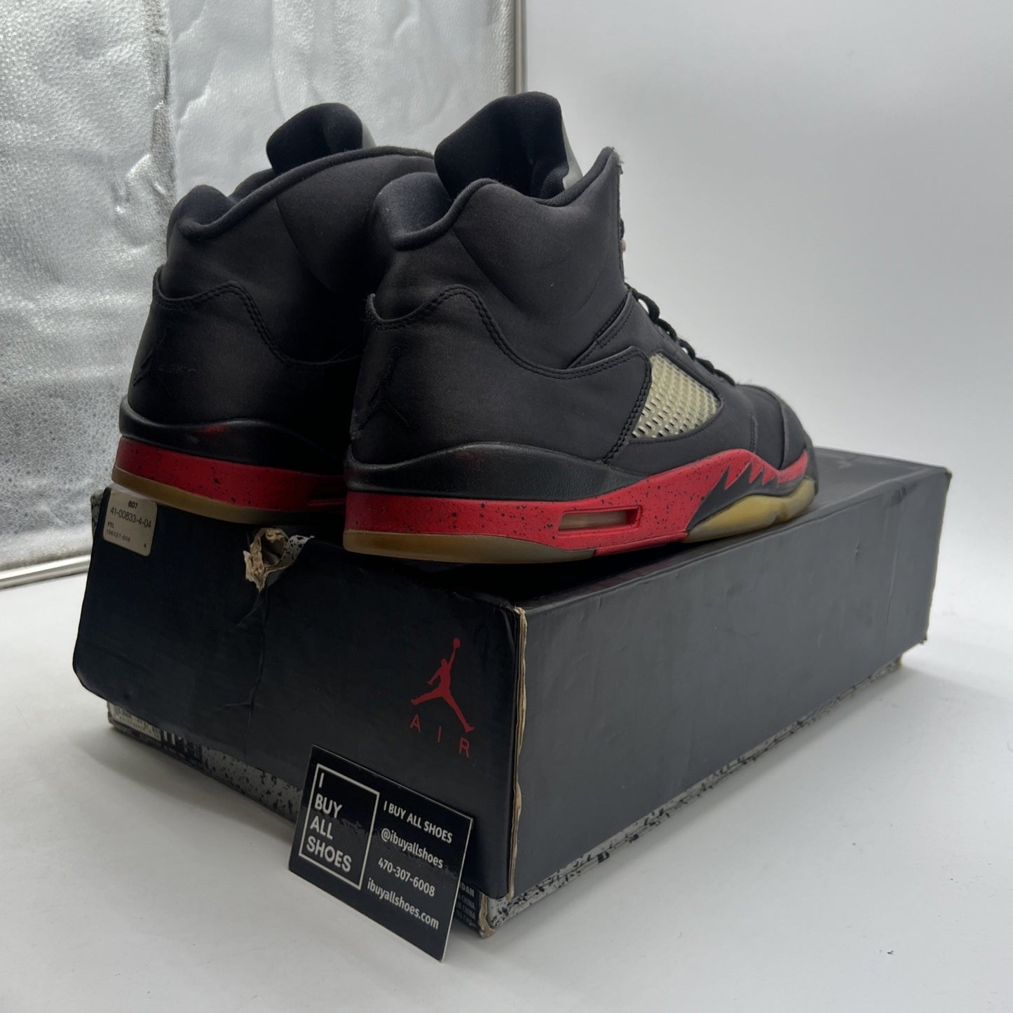 Size 11.5 - Air Jordan 5 Retro Satin Bred (136027-006)