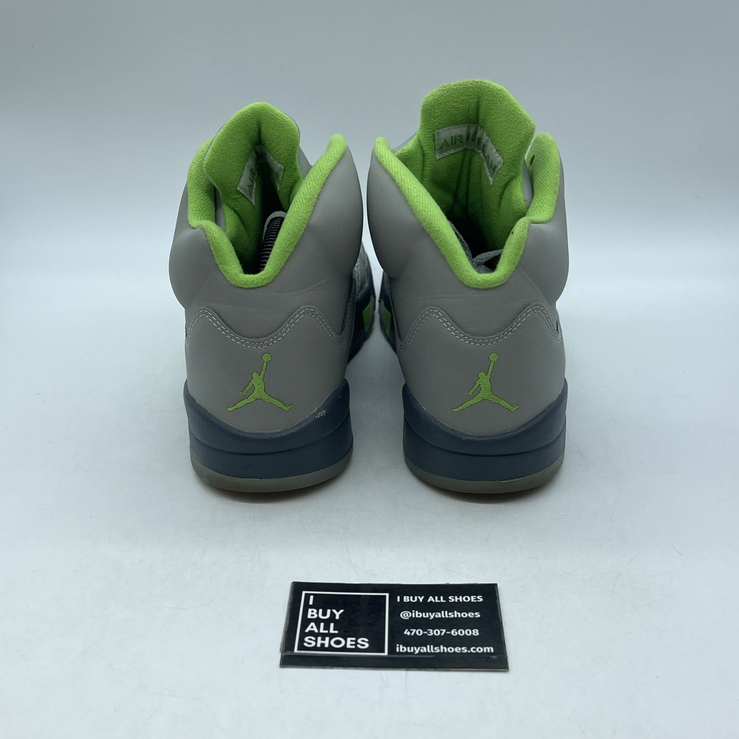Size 9.5- Air Jordan 5 Retro Green Bean (DM9014-005)