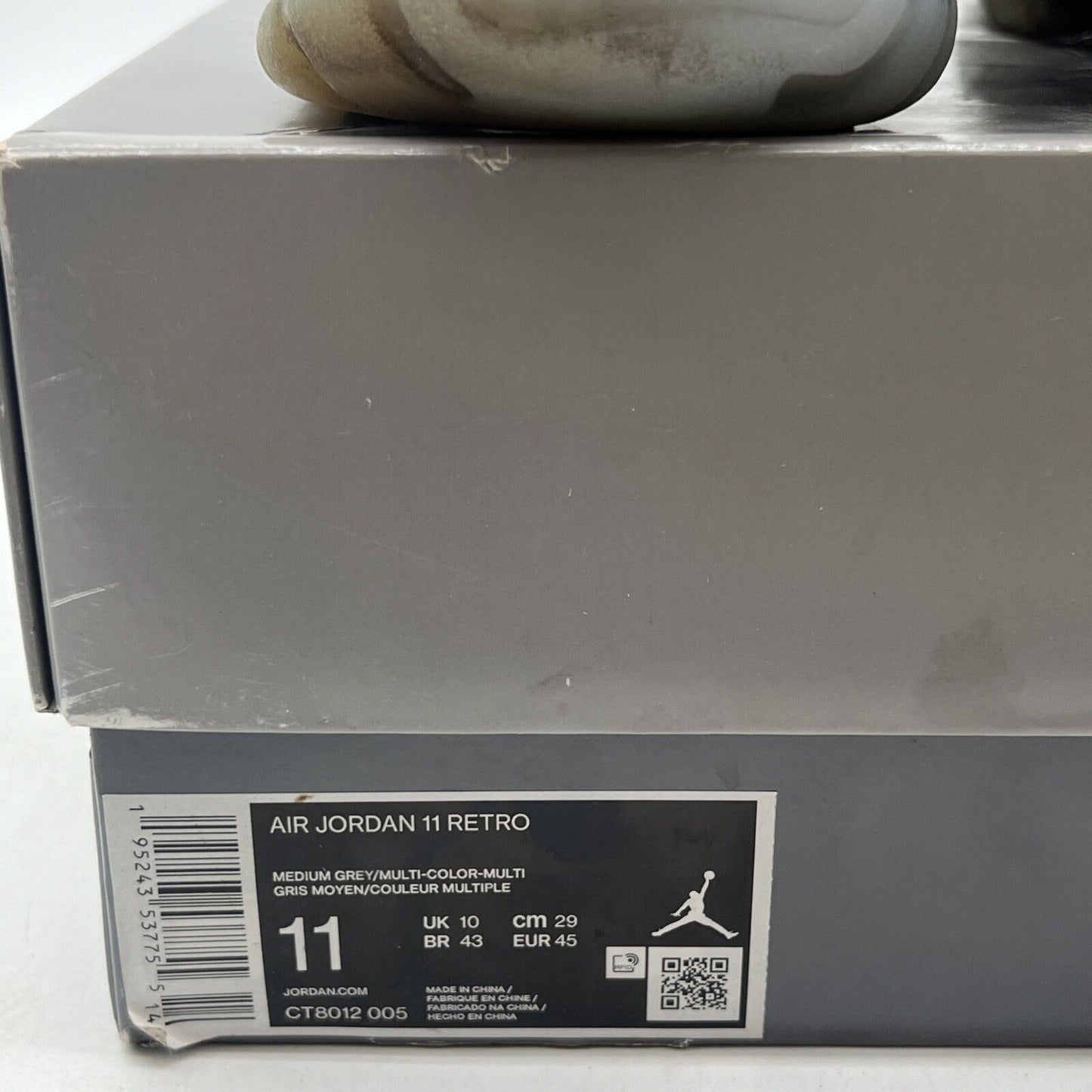 Size 11 - Jordan 11 Retro High Cool Grey (CT8012-005)