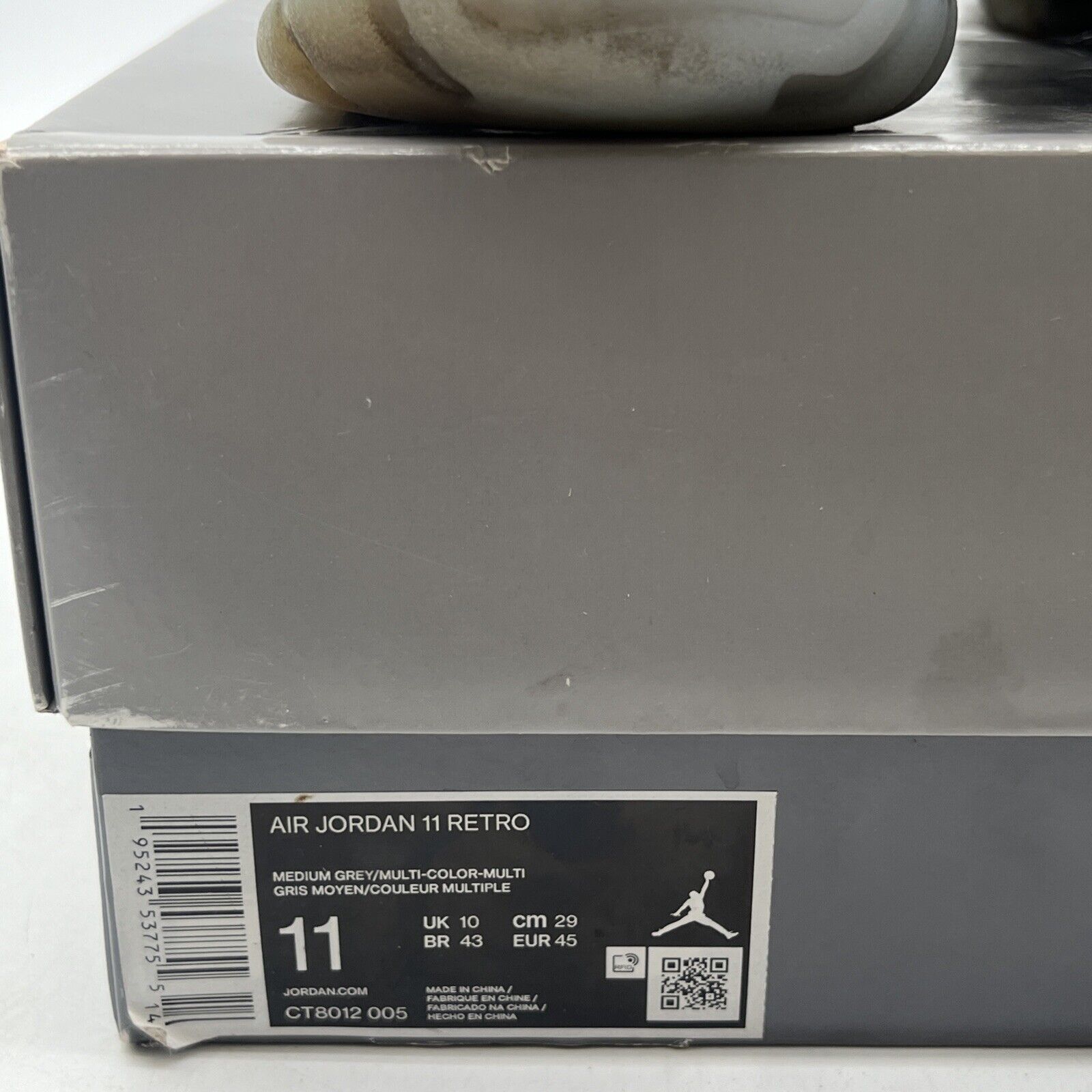 Size 11 - Jordan 11 Retro High Cool Grey (CT8012-005)