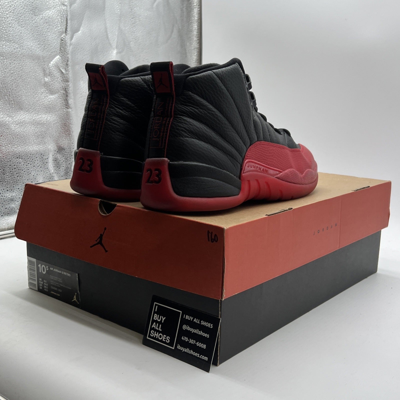 Size 10.5 - Air Jordan 12 Retro Mid Flu Game (130690-002)