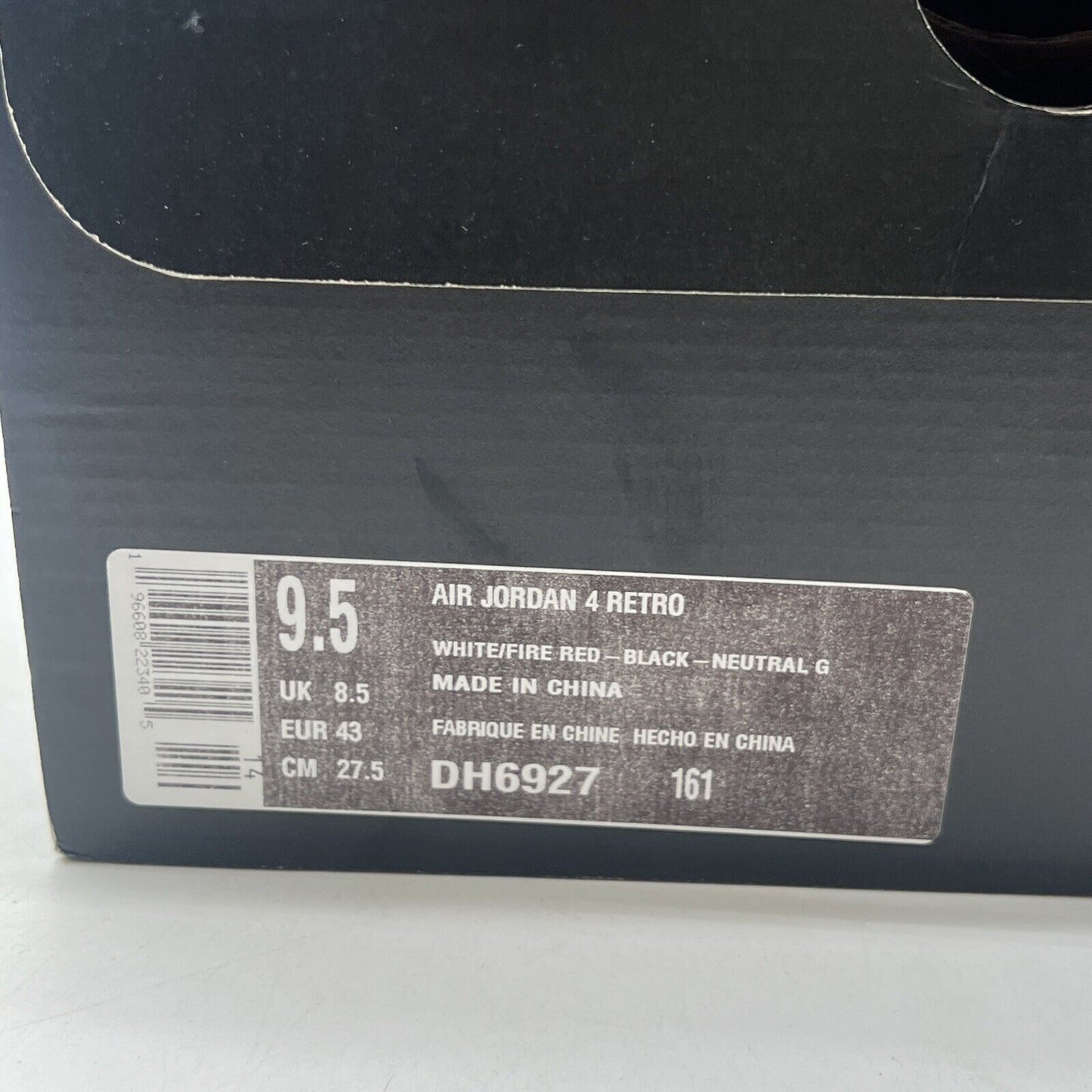 Size 9.5 - Air Jordan 4 Retro Mid Red Cement (DH6927-161)