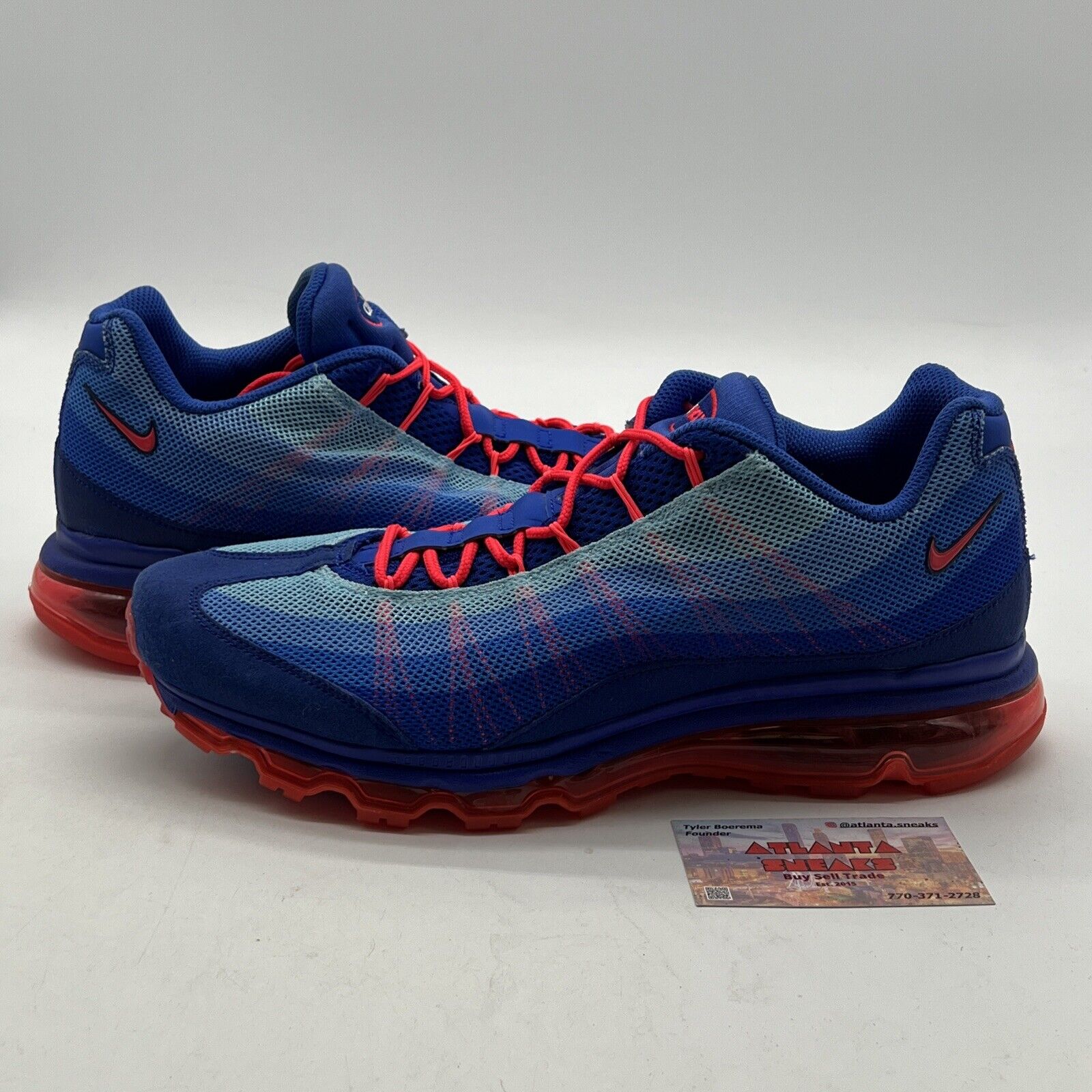 Size 11 - Nike Air Max 95 Dynamic Flywire Ultramarine Royal (554714-464)