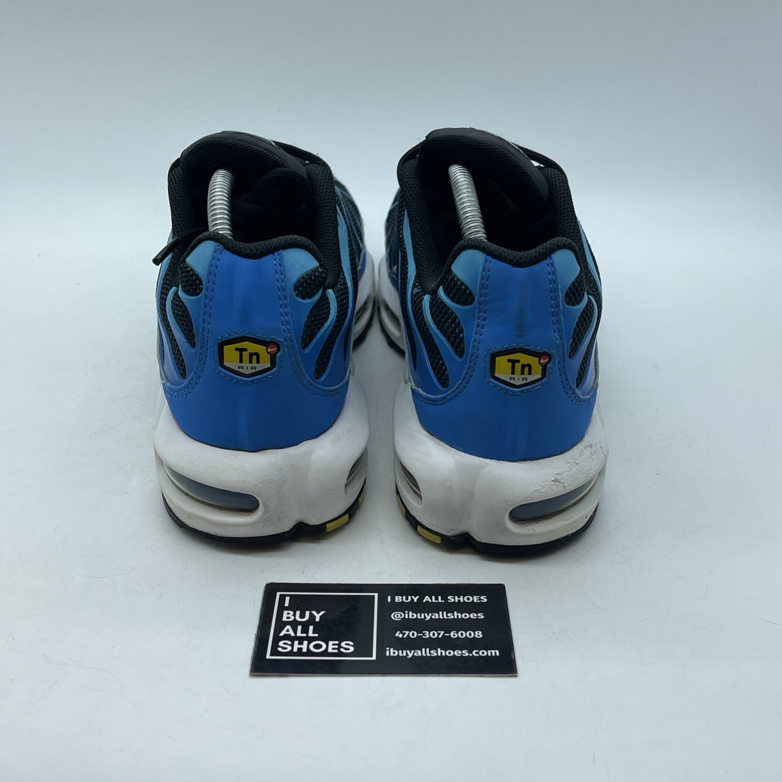 Size 10.5 - Nike Air Max Plus University Blue Black Suede (852630-410)