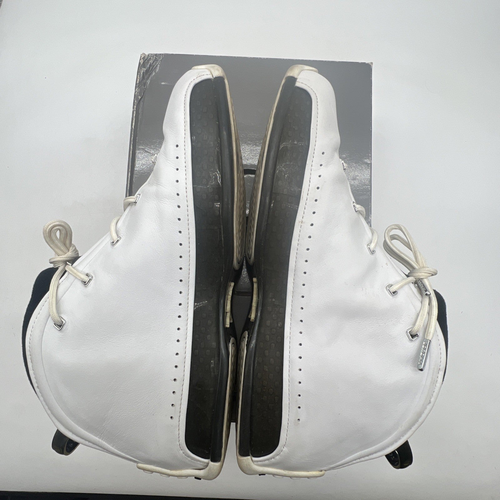 Size 10.5 - Air Jordan 18.5 OG White Black Chrome (306890-101)