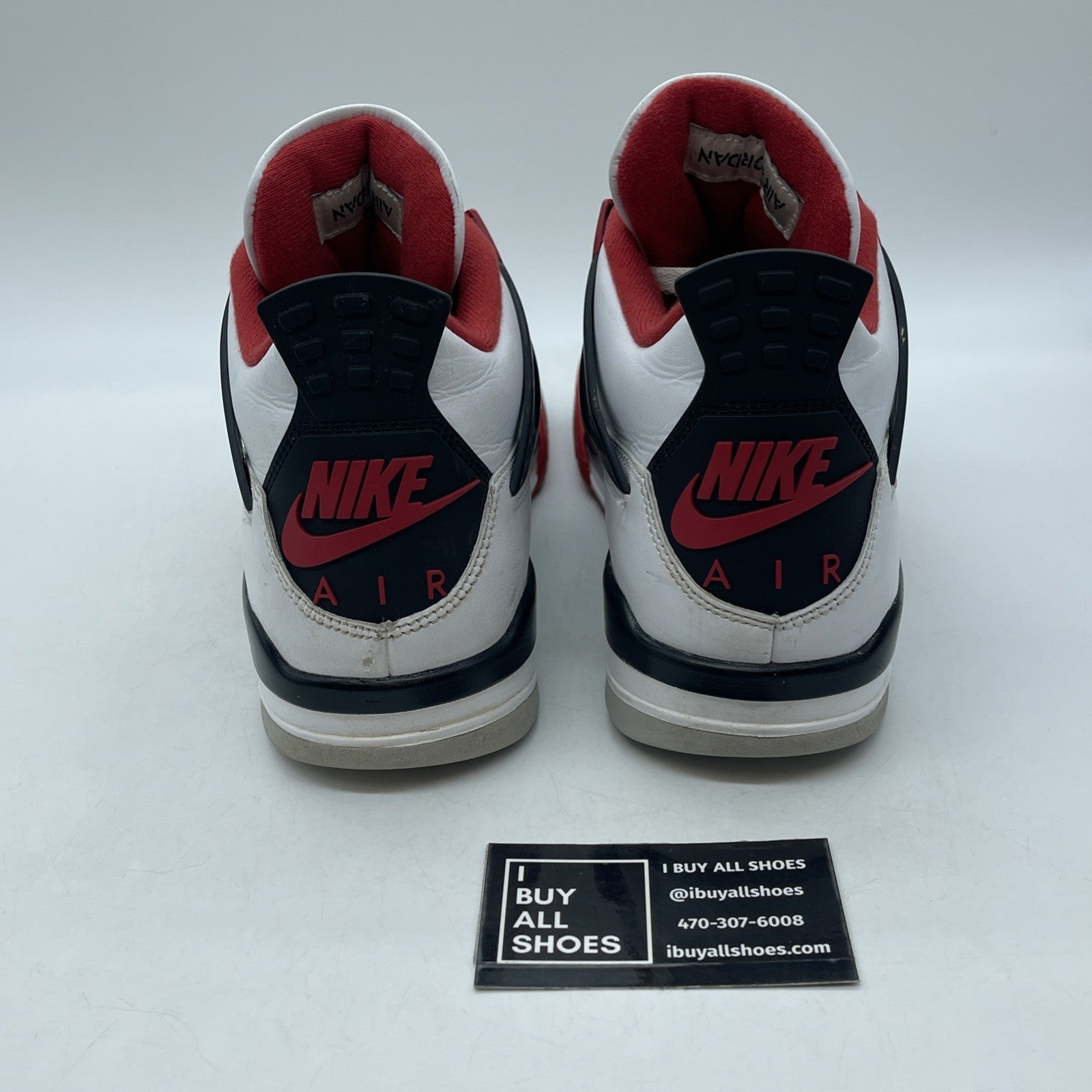 Size 10.5 - Jordan 4 Retro OG Mid Fire Red Black Leather (DC7770-160)