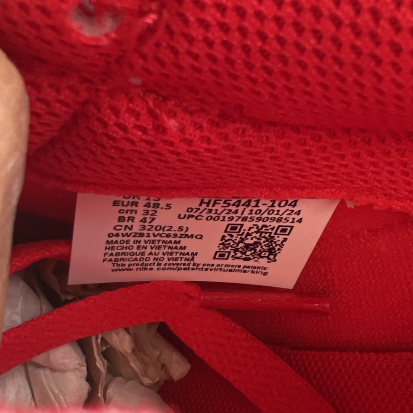 Size 14 - Nike Dunk 2025 Low St. John's (HF5441-104)