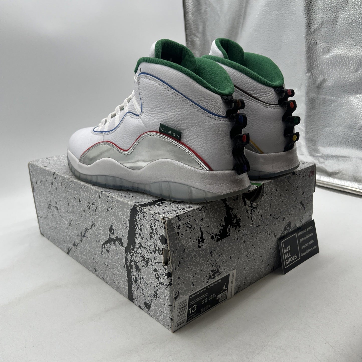 Size 13 - Air Jordan 10 Retro Wings (CK4352-103)