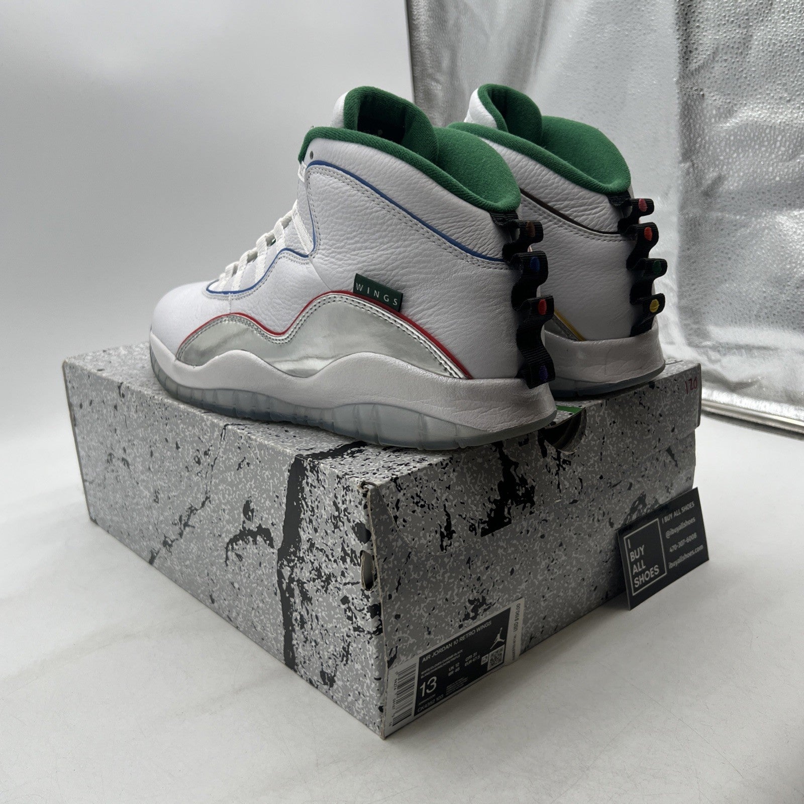 Size 13 - Air Jordan 10 Retro Wings (CK4352-103)