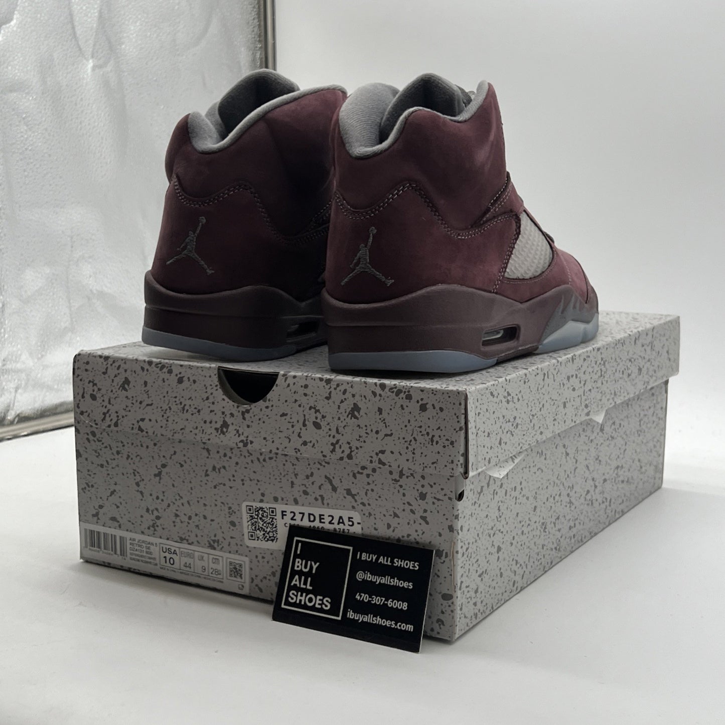 Size 10 - Air Jordan 5 Retro SE 2023 Burgundy (DZ4131-600)