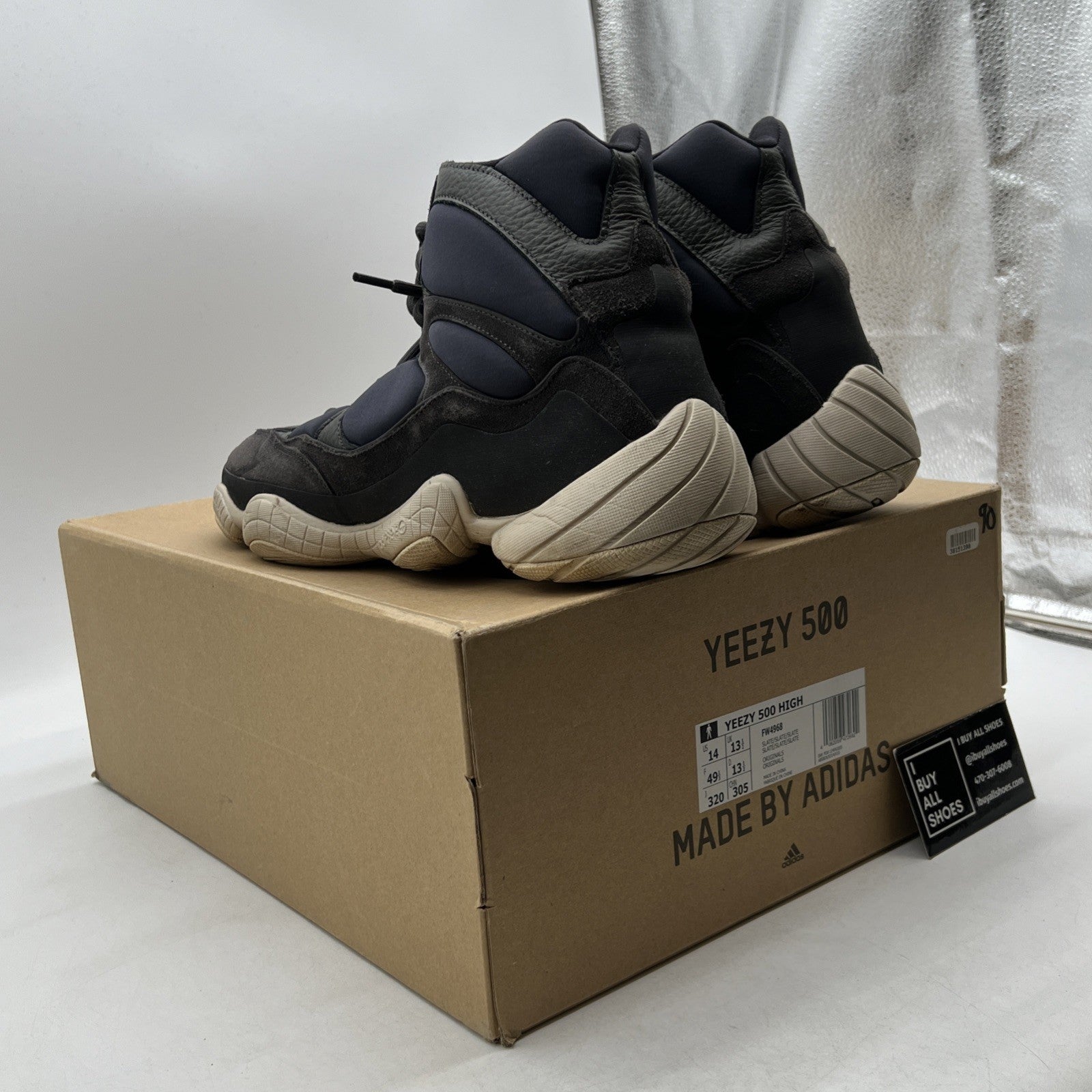 Size 14 - Adidas Yeezy 500 High Slate (FW4968)
