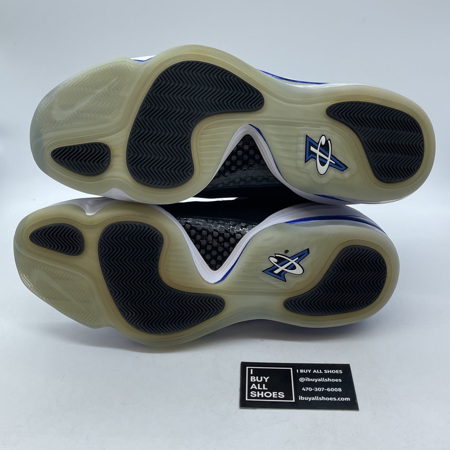 Size 13 - Nike Air Penny 5 Orlando Black Blue Suede Leather (537331-040)