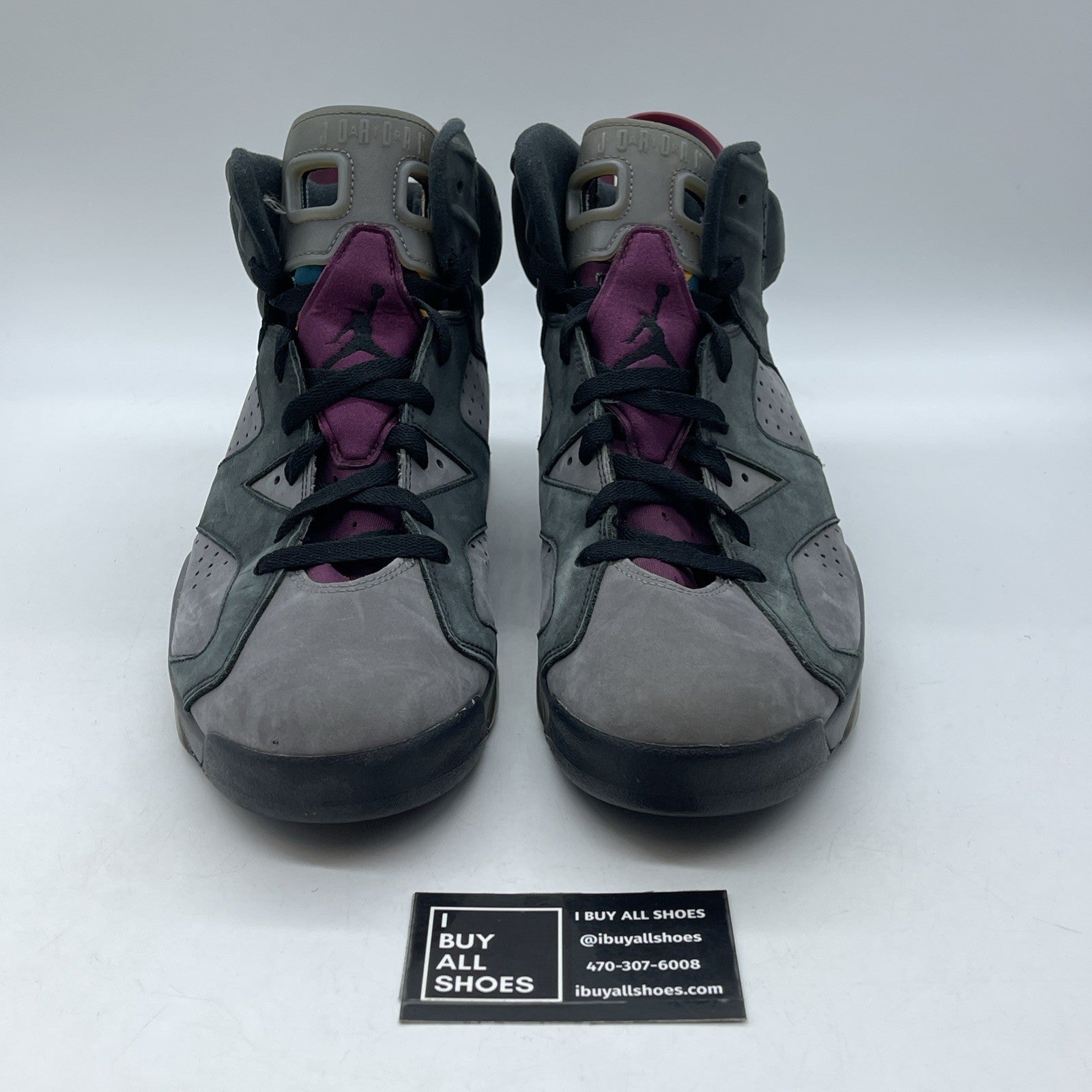 Size 11.5 - Air Jordan 6 Bordeaux Grey Suede (CT8529-063)