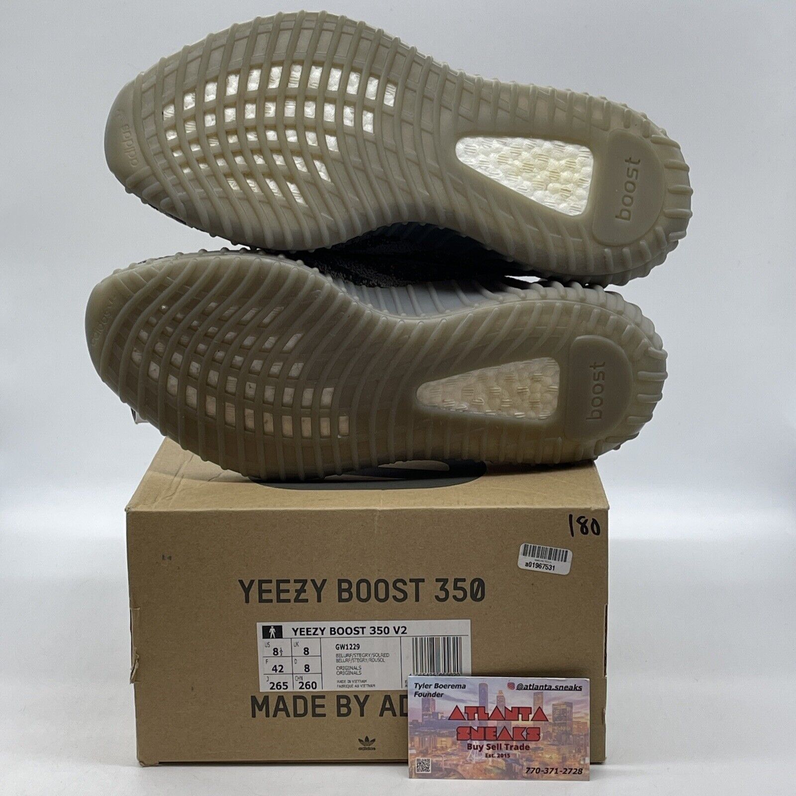 Size 8.5 - adidas Yeezy Boost 350 V2 Low Beluga Reflective (GW1229)