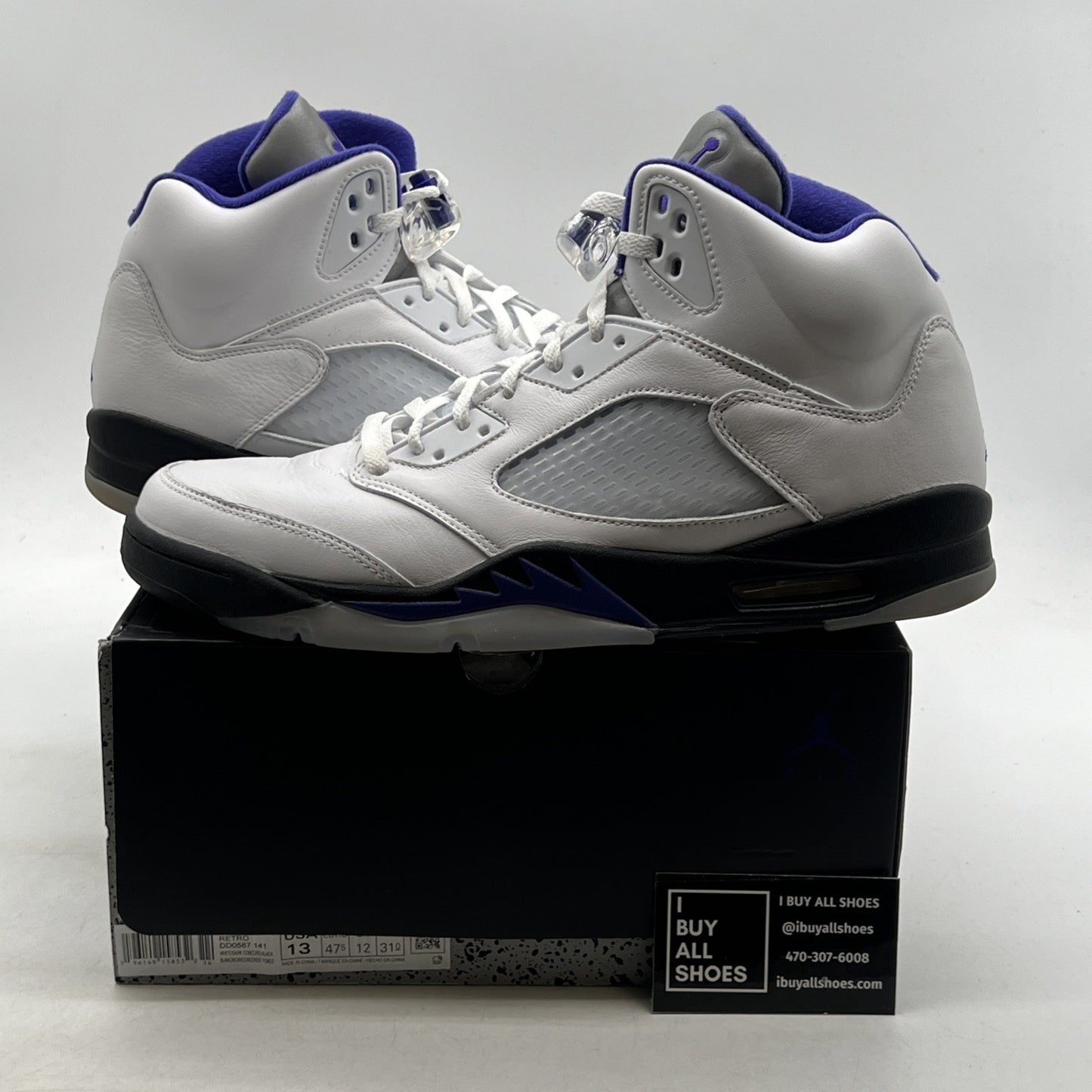 Size 13 - Air Jordan 5 Concord 2022 (DD0587-141)