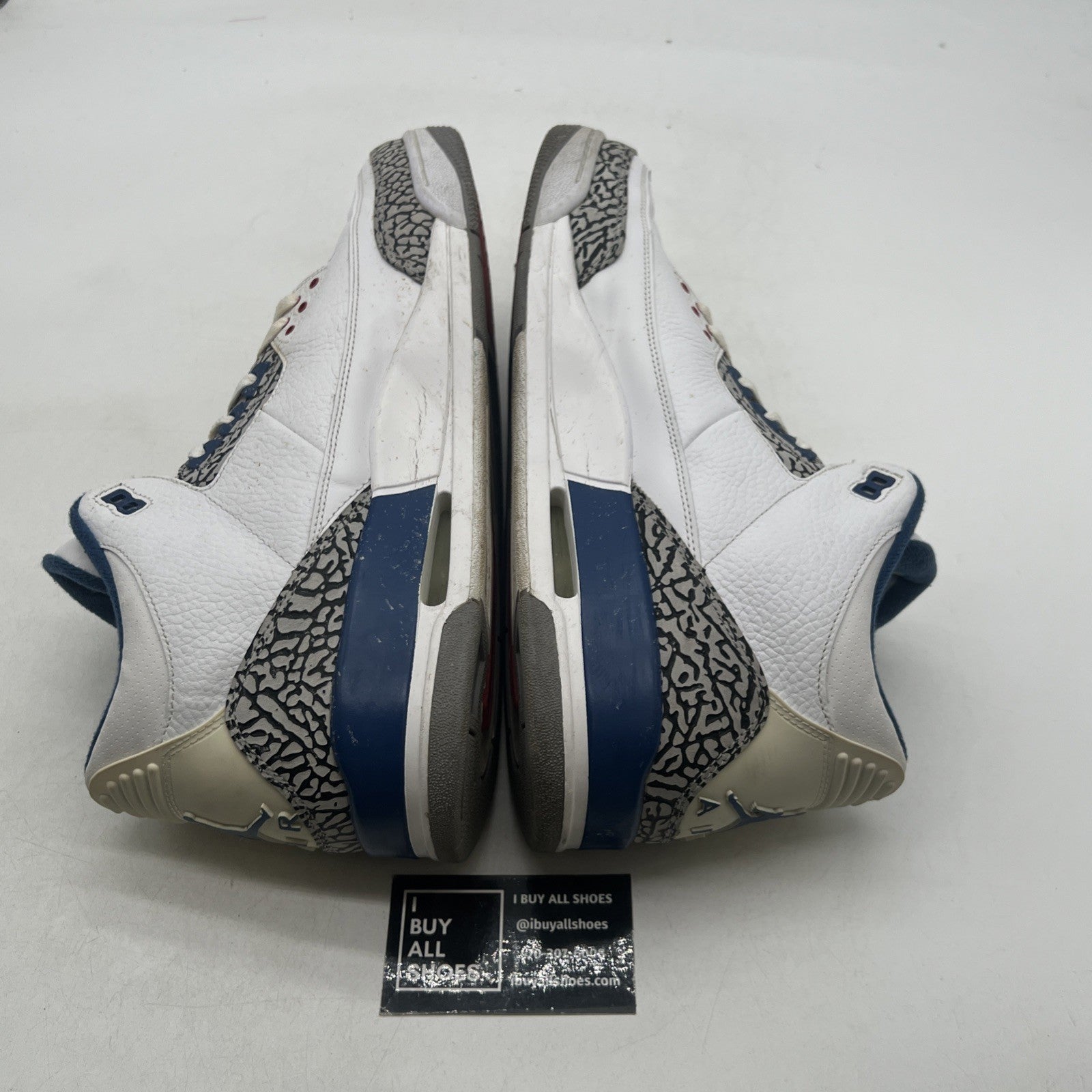 Size 14 - Air Jordan 3 Retro 2011 True Blue (136064-104)