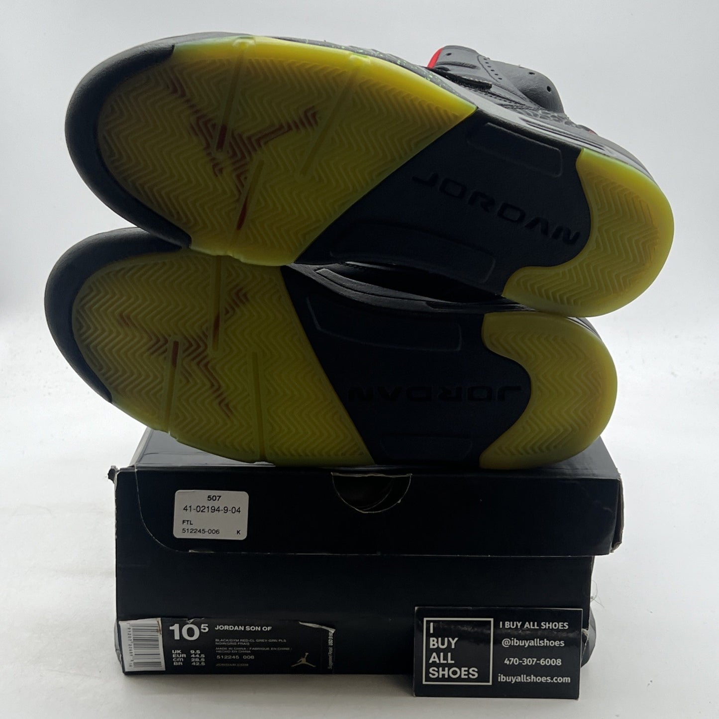 Size 10.5 - Air Jordan Son Of Mars Black (512245-006)