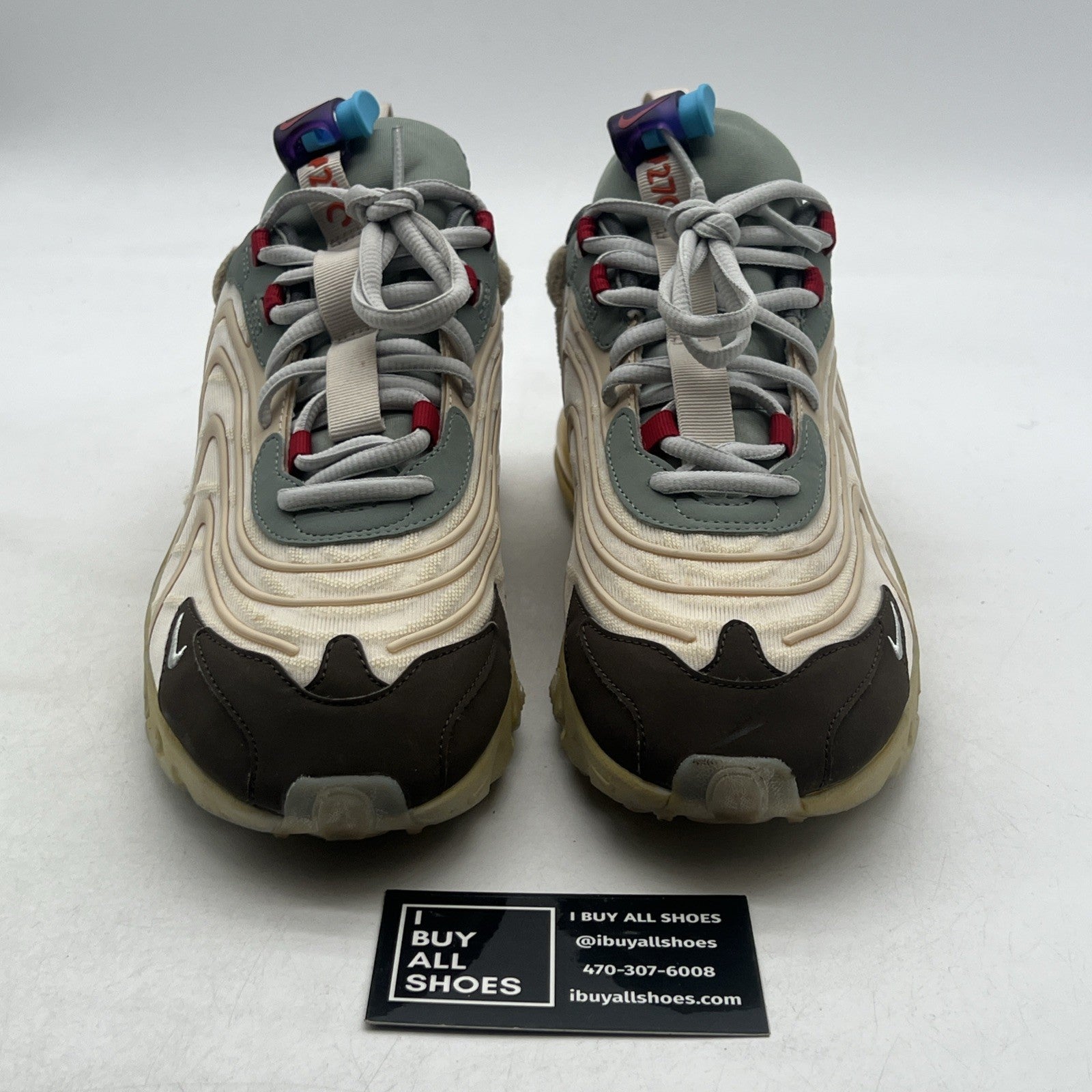 Size 9.5 - Travis Scott x Nike Air Max 270 React ENG Cactus Trails (CT2864-200)
