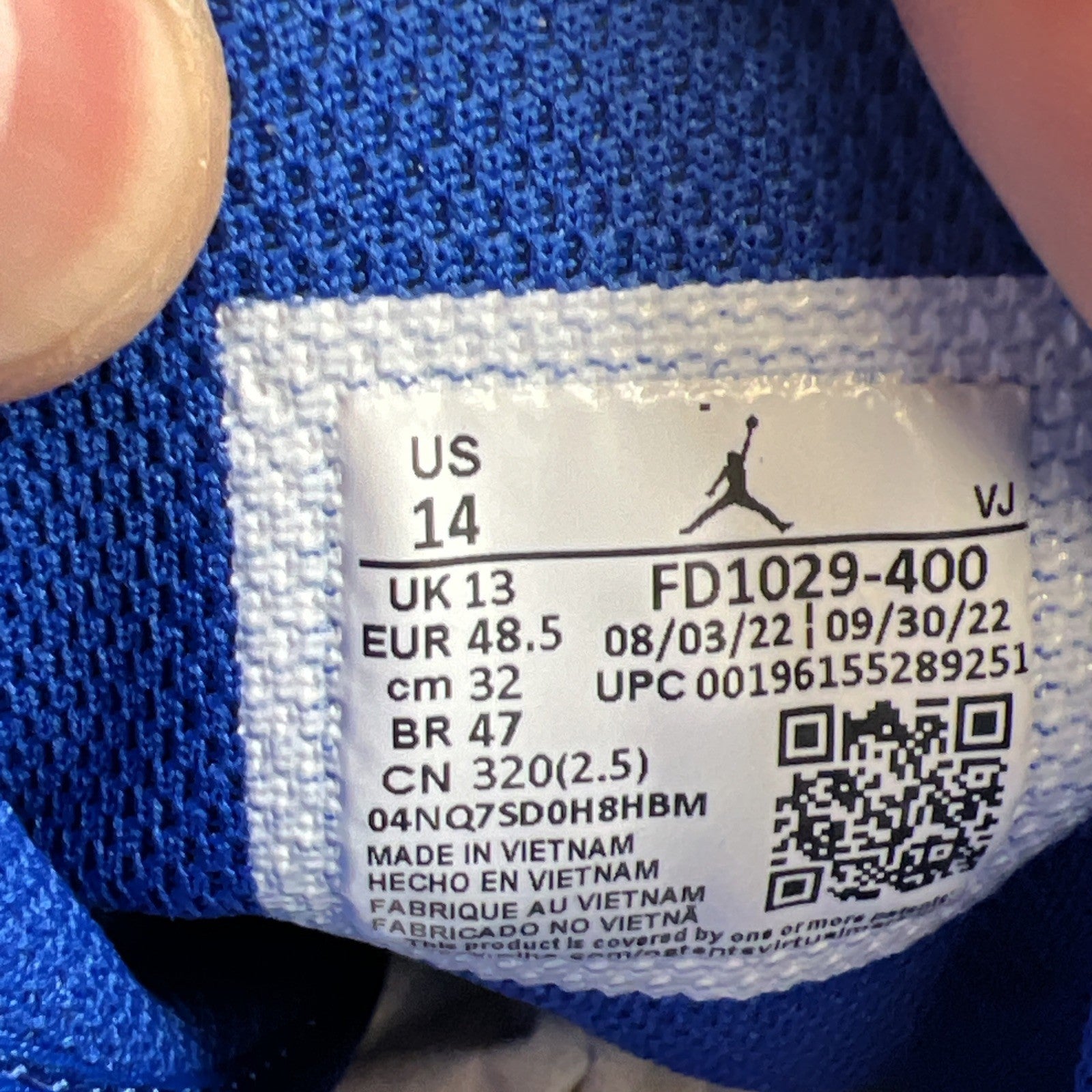 Size 14 - Air Jordan 1 Mid Knicks 2023 (FD1029-400)