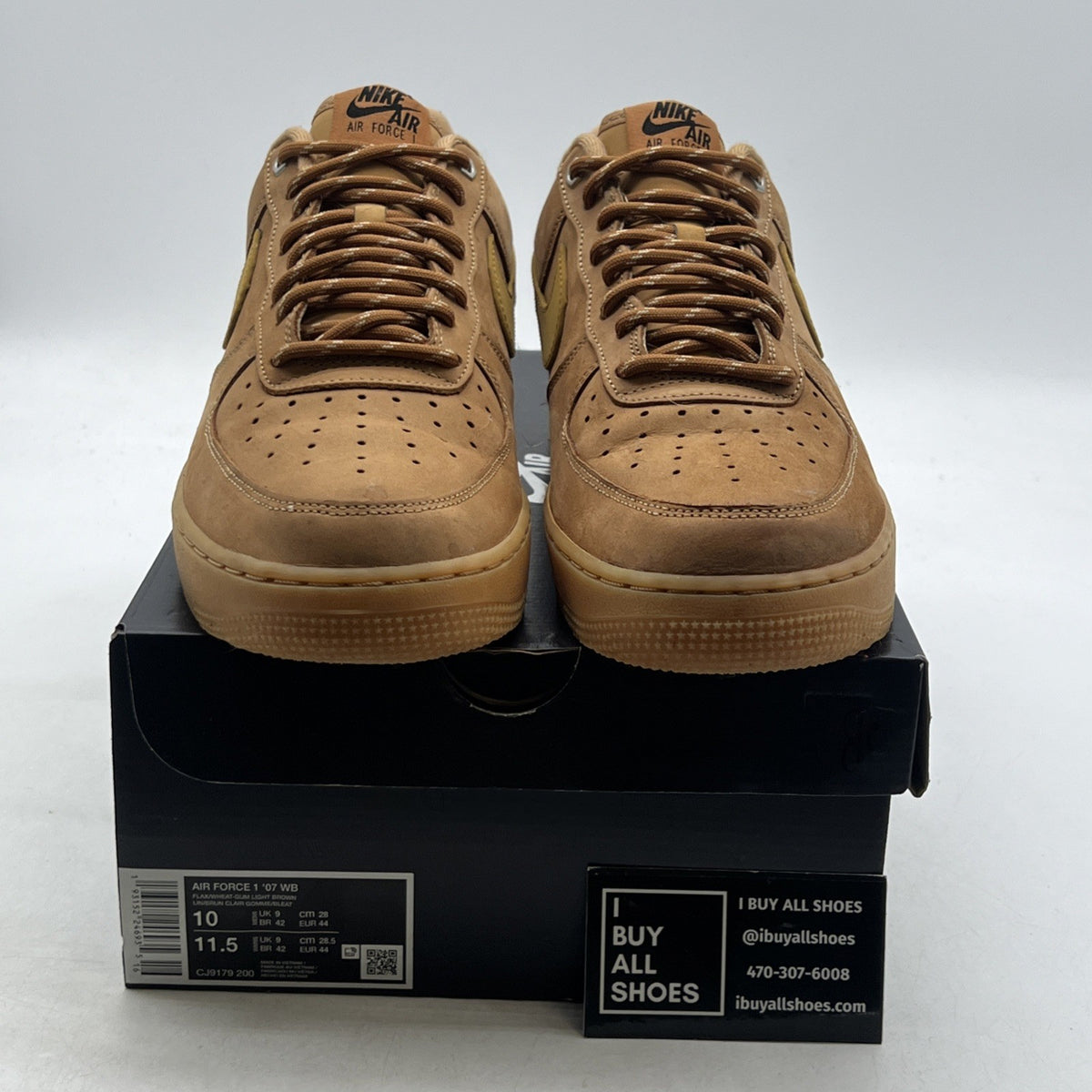 Size 10 - Nike Air Force 1 Low Flax 2019/2022 (CJ9179-200)
