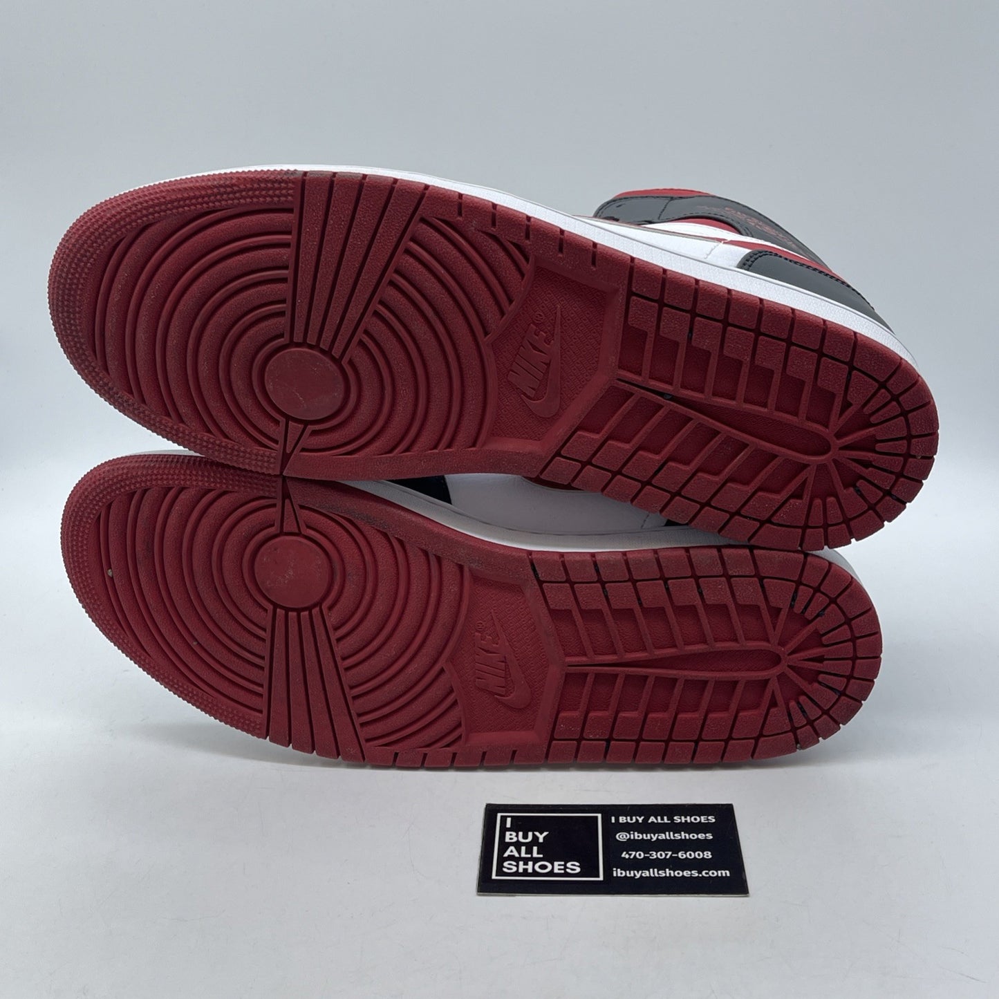 Size 11 - Air Jordan 1 Mid Black Gym Red Black Red Suede Leather (554724-122)
