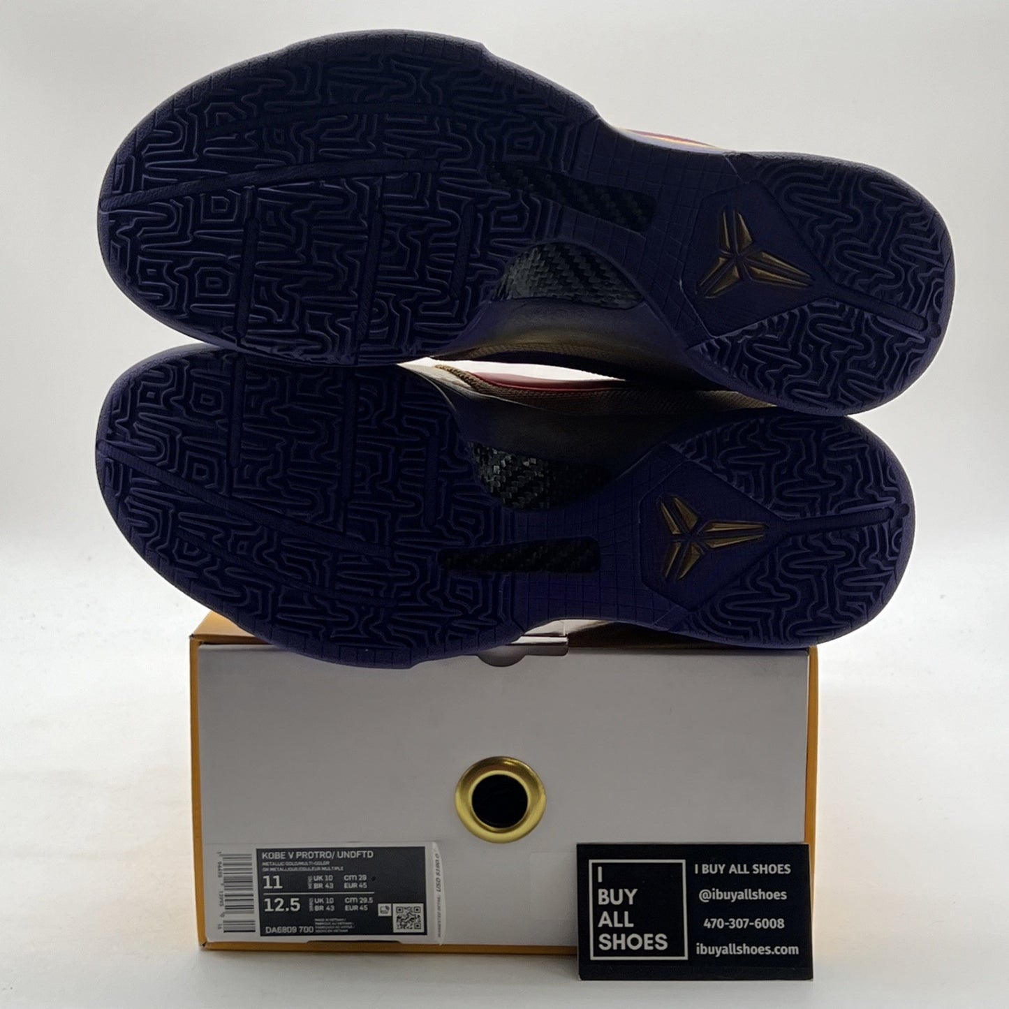 Size 11 - Nike Zoom Kobe 5 Protro x Undefeated Hall Of Fame (DA6809-700)