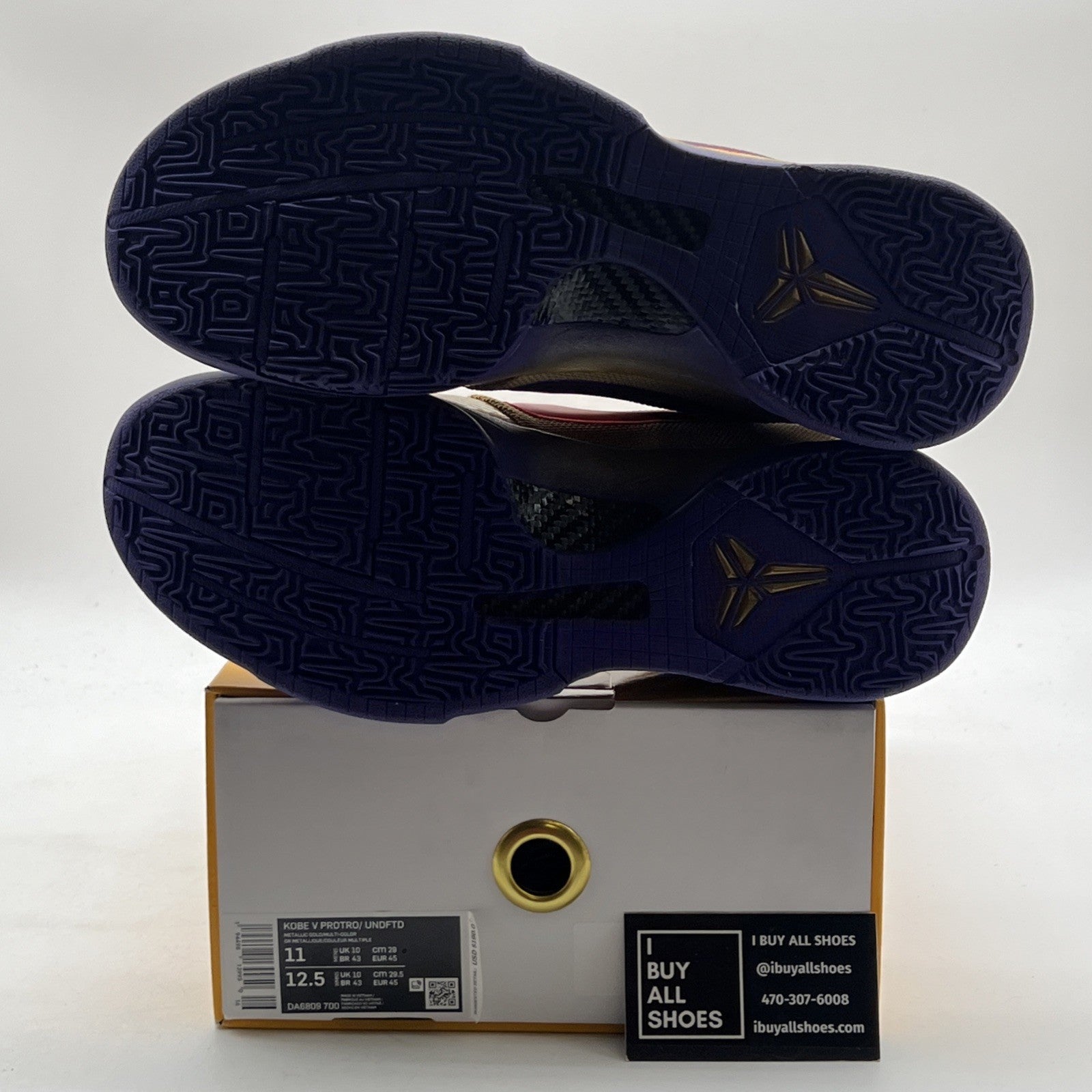 Size 11 - Nike Zoom Kobe 5 Protro x Undefeated Hall Of Fame (DA6809-700)