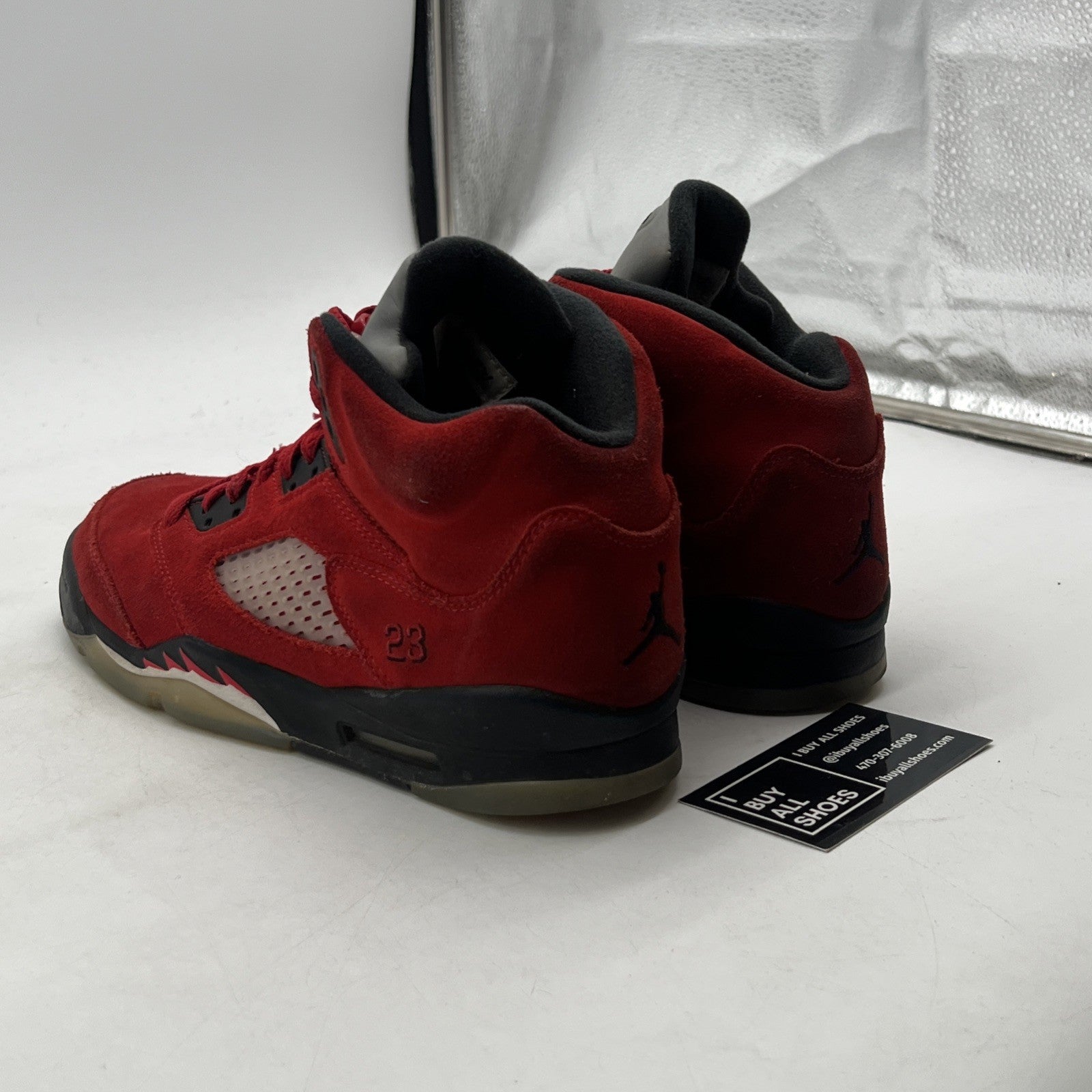 Size 7Y - Air Jordan 5 Retro Mid Raging Bull (440888-600)