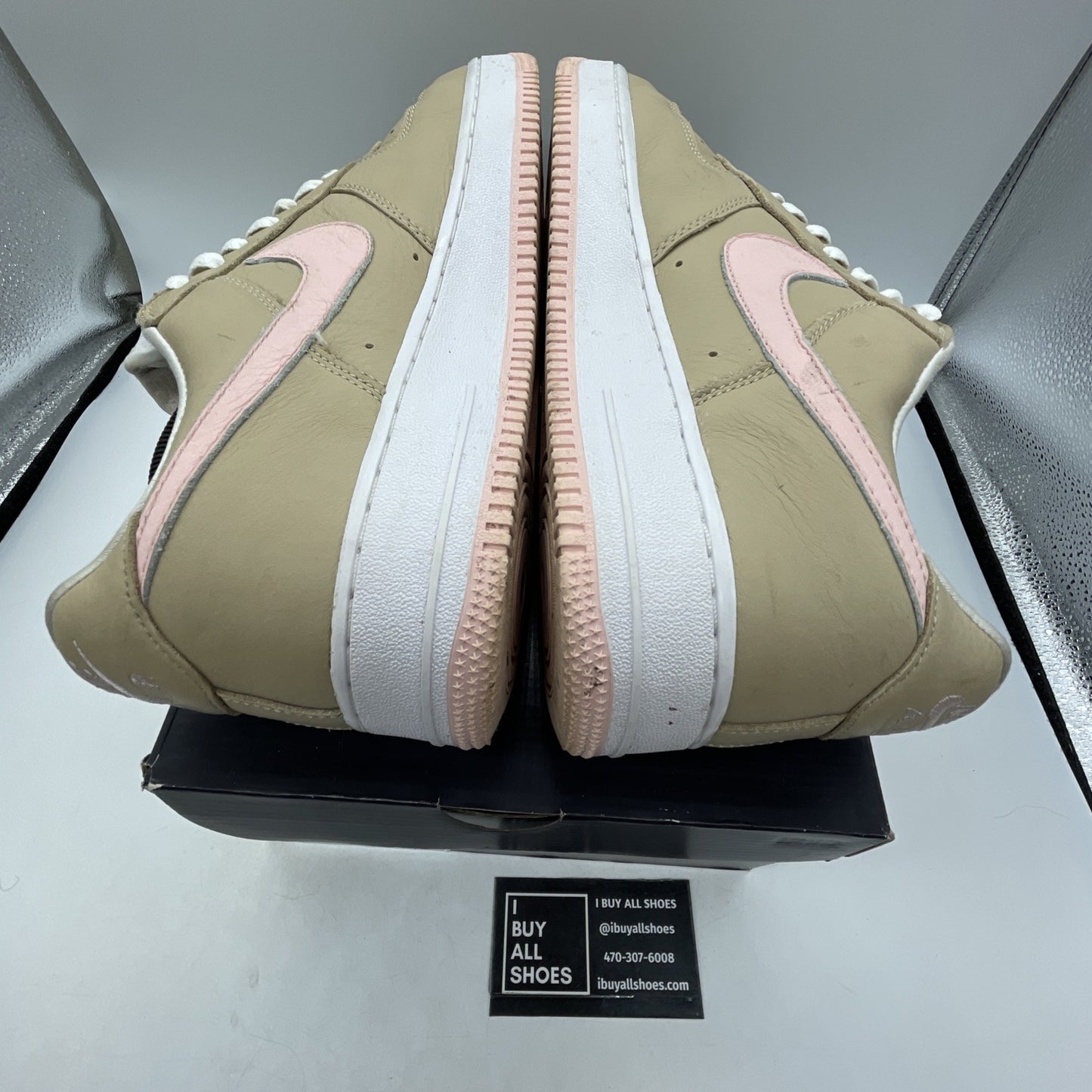 Size 11.5 - Nike Air Force 1 Retro 2016 Kith Exclusive Low Linen (845053-201)