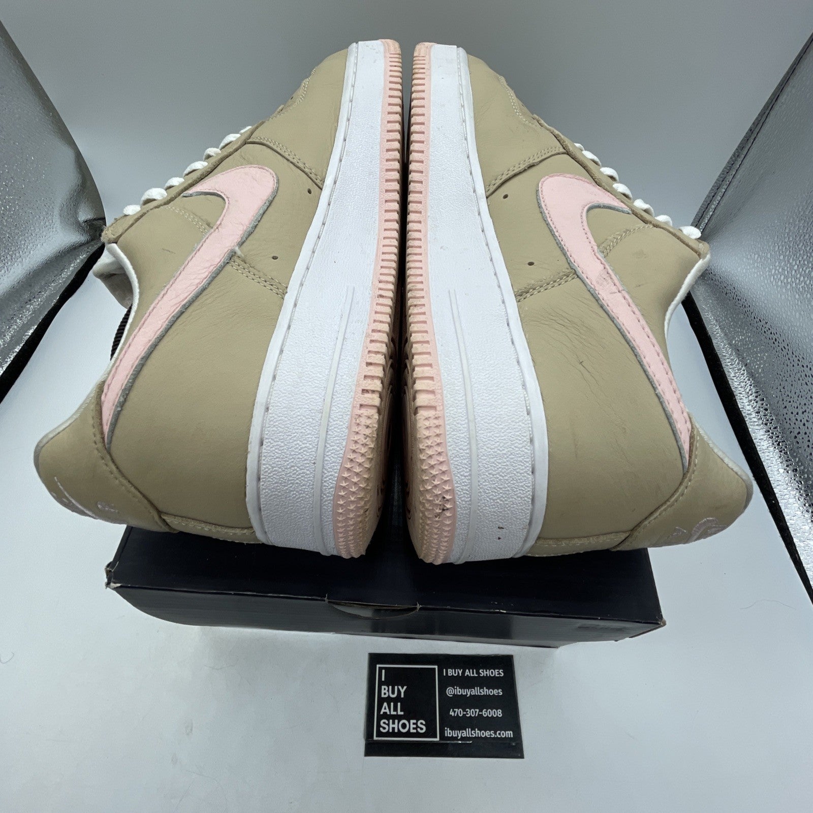 Size 11.5 - Nike Air Force 1 Retro 2016 Kith Exclusive Low Linen (845053-201)