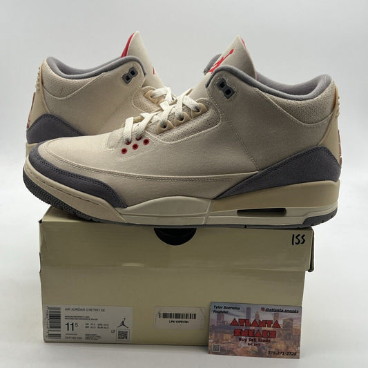 Size 11.5 - Air Jordan 3 Muslin (DH7139-100)