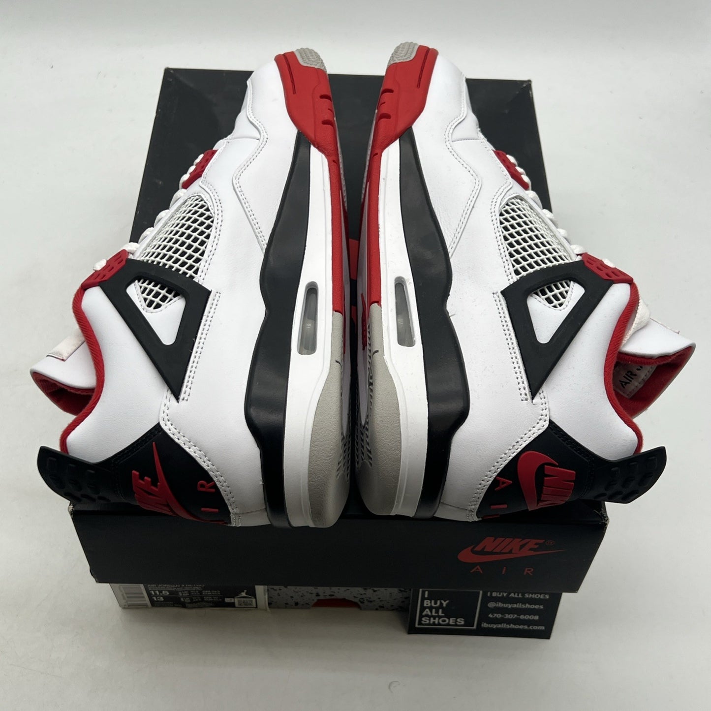 Size 11.5 - Air Jordan 4 Retro OG Mid Fire Red (DC7770-160)