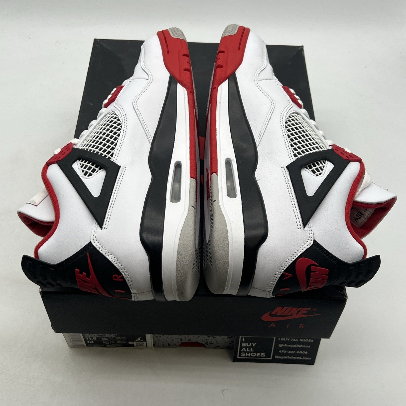 Size 11.5 - Air Jordan 4 Retro OG Mid Fire Red (DC7770-160)
